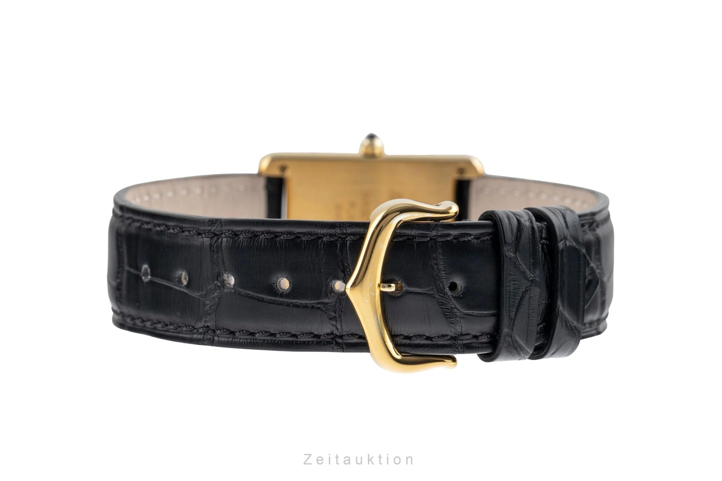 Cartier Tank silver-gilt quartz unisex 6 81006  [2502069] - Image 13