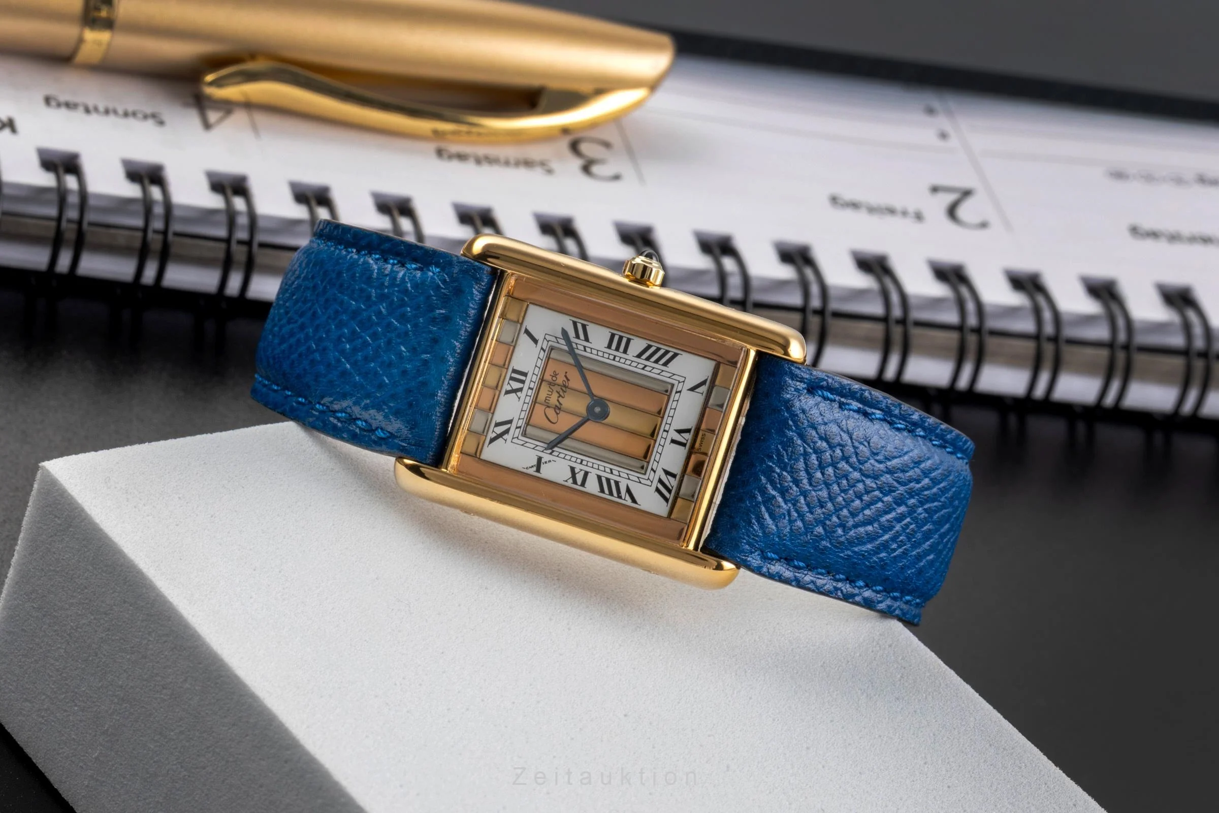 Cartier Tank silver-gilt quartz unisex 681006  [2502999] - Image 3