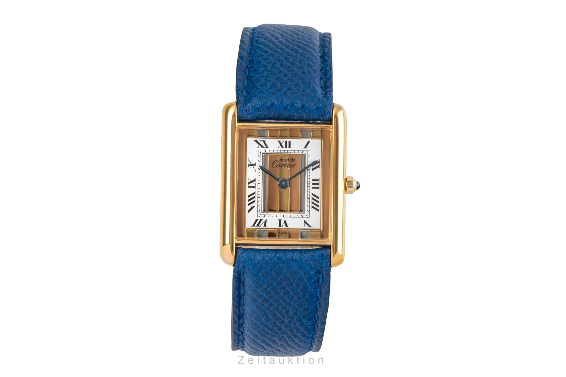 Cartier Tank silver-gilt quartz unisex 681006  [2502999] - Image 5
