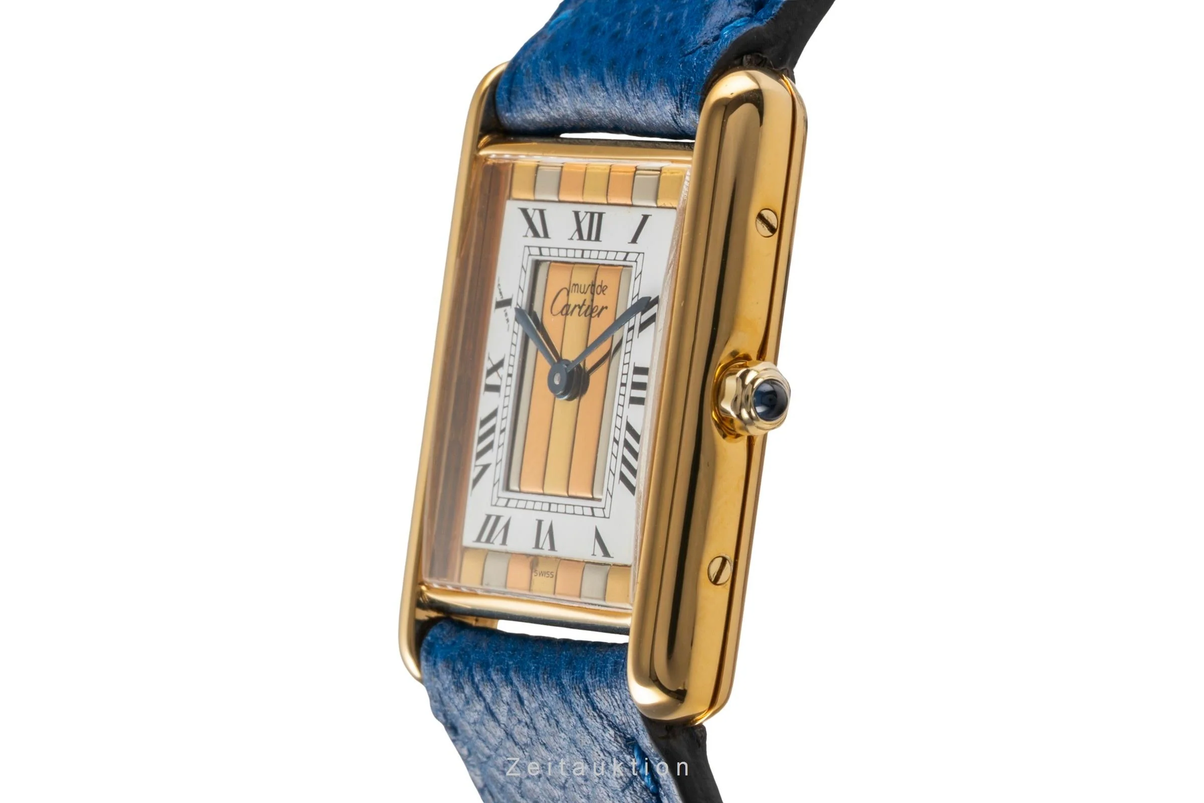 Cartier Tank silver-gilt quartz unisex 681006  [2502999] - Image 7