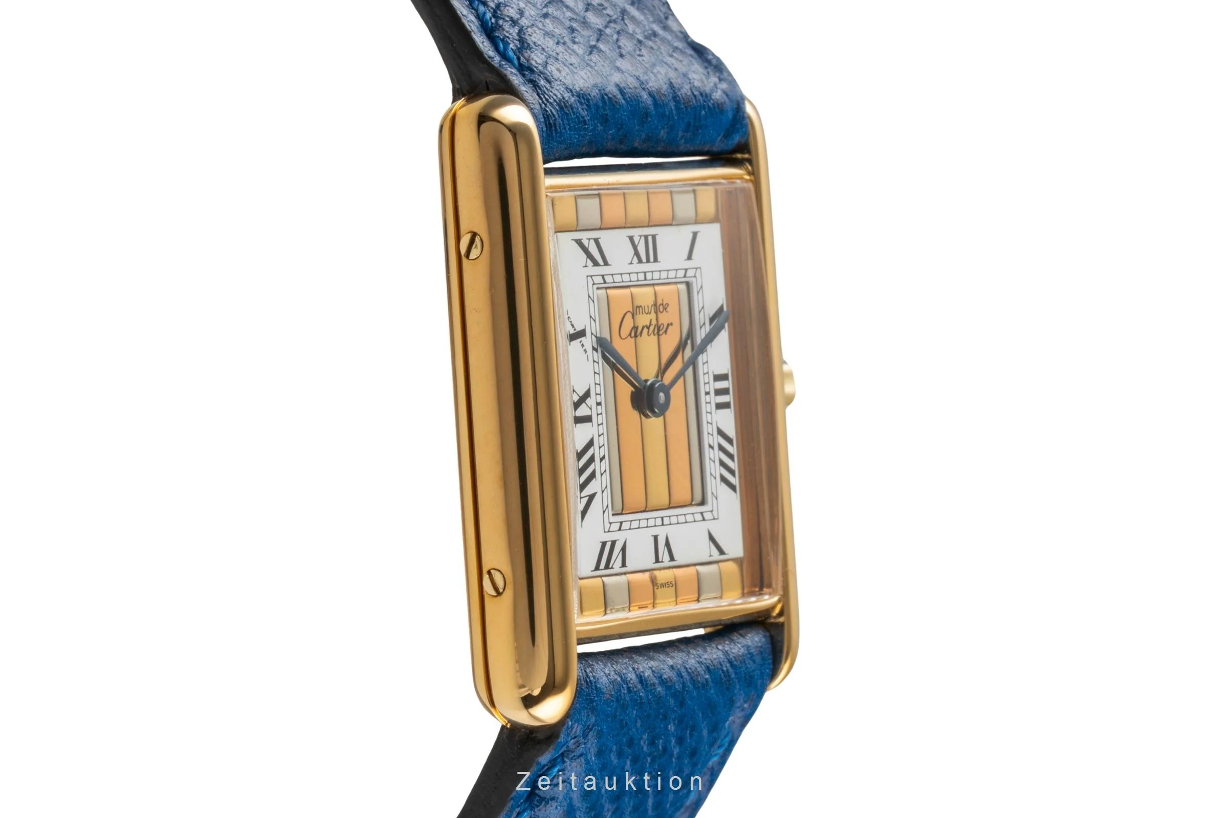 Cartier Tank silver-gilt quartz unisex 681006  [2502999] - Image 8