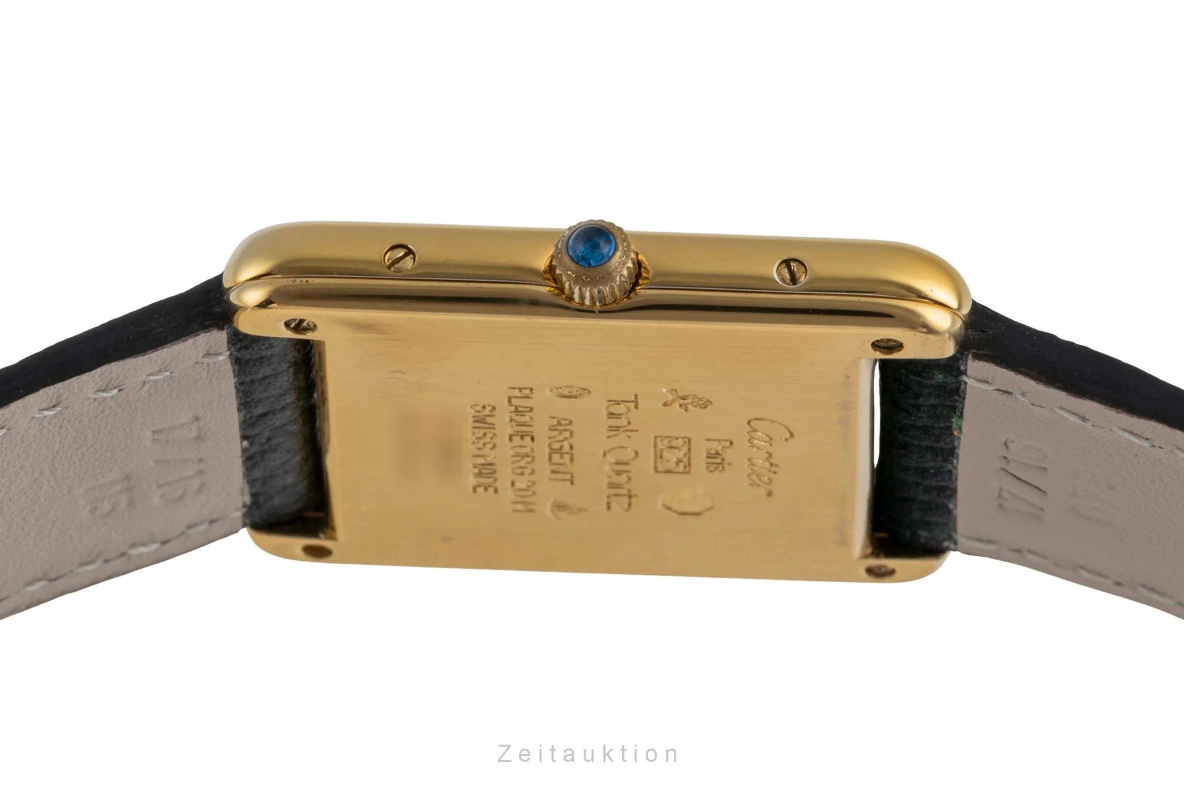 Cartier Tank silver-gilt quartz unisex 681006  [2505078] - Image 12