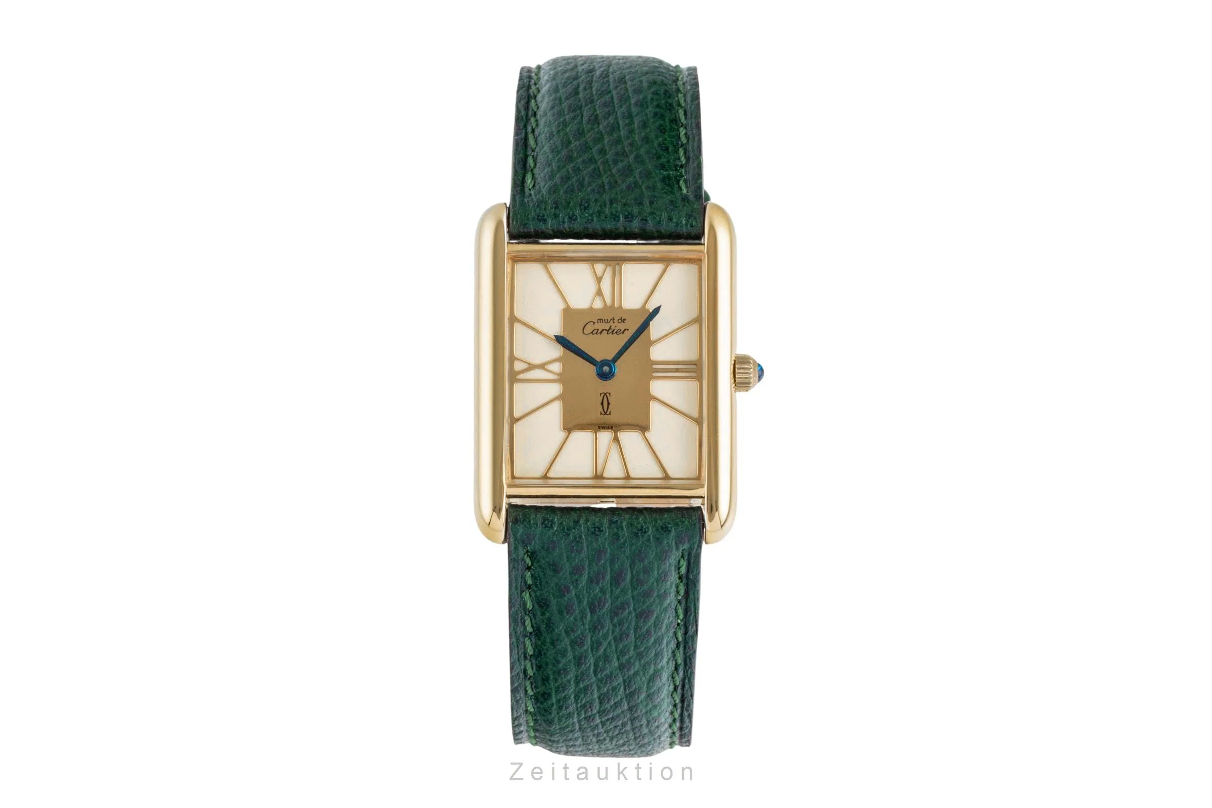 Cartier Tank silver-gilt quartz unisex 681006  [2505078] - Image 5