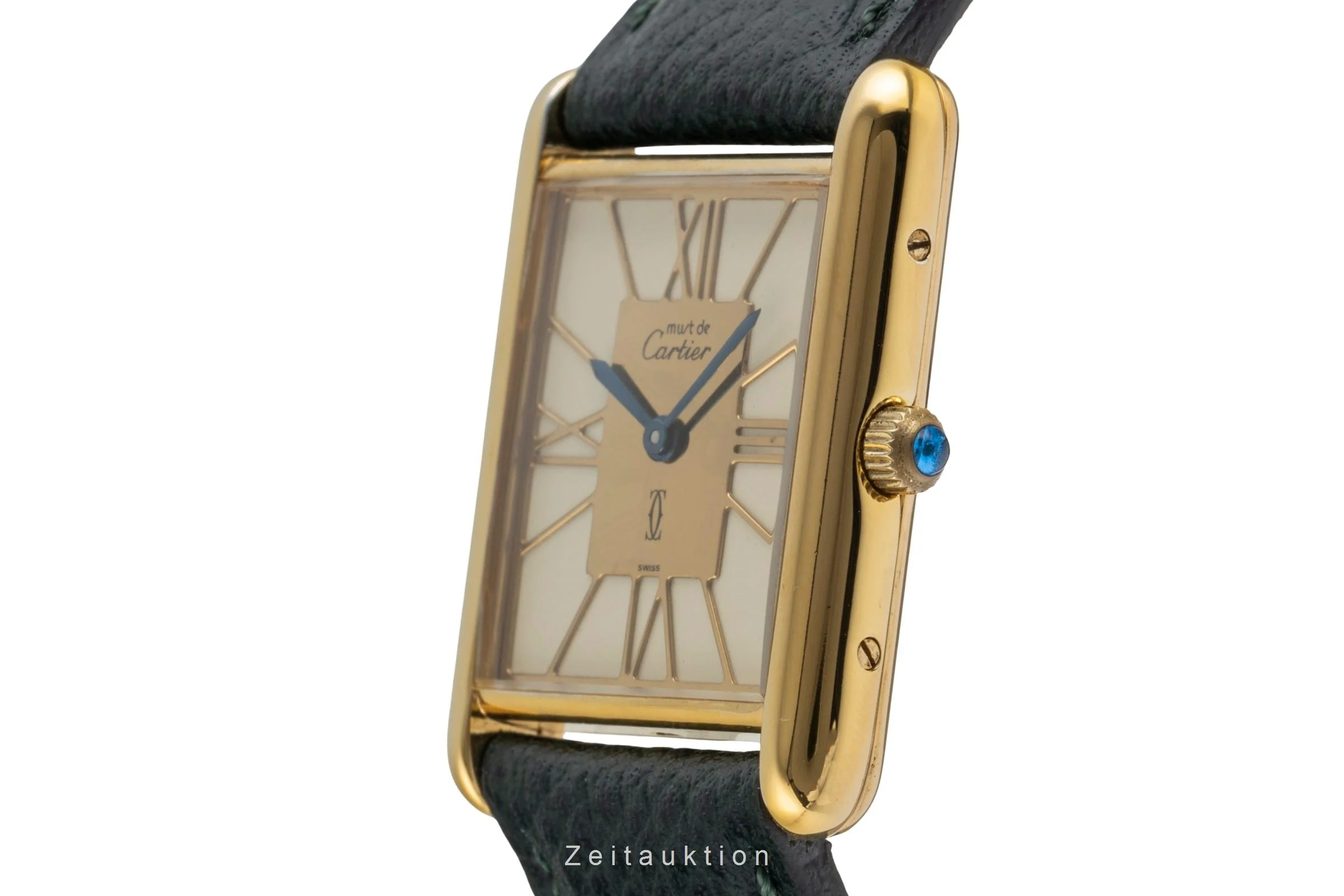 Cartier Tank silver-gilt quartz unisex 681006  [2505078] - Image 7