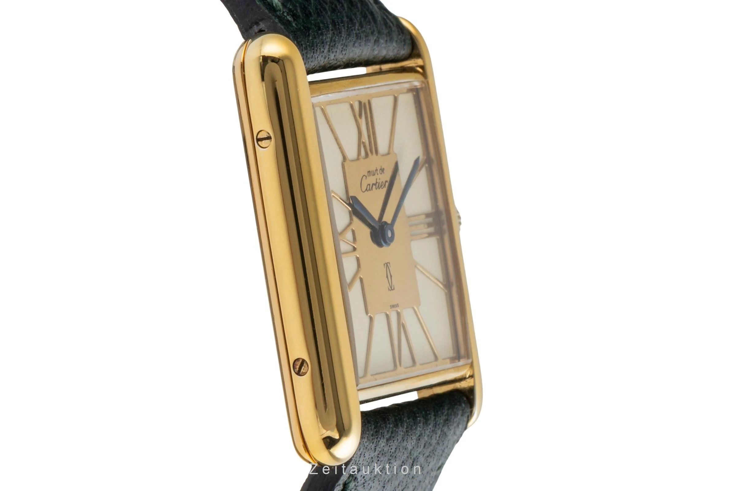 Cartier Tank silver-gilt quartz unisex 681006  [2505078] - Image 8