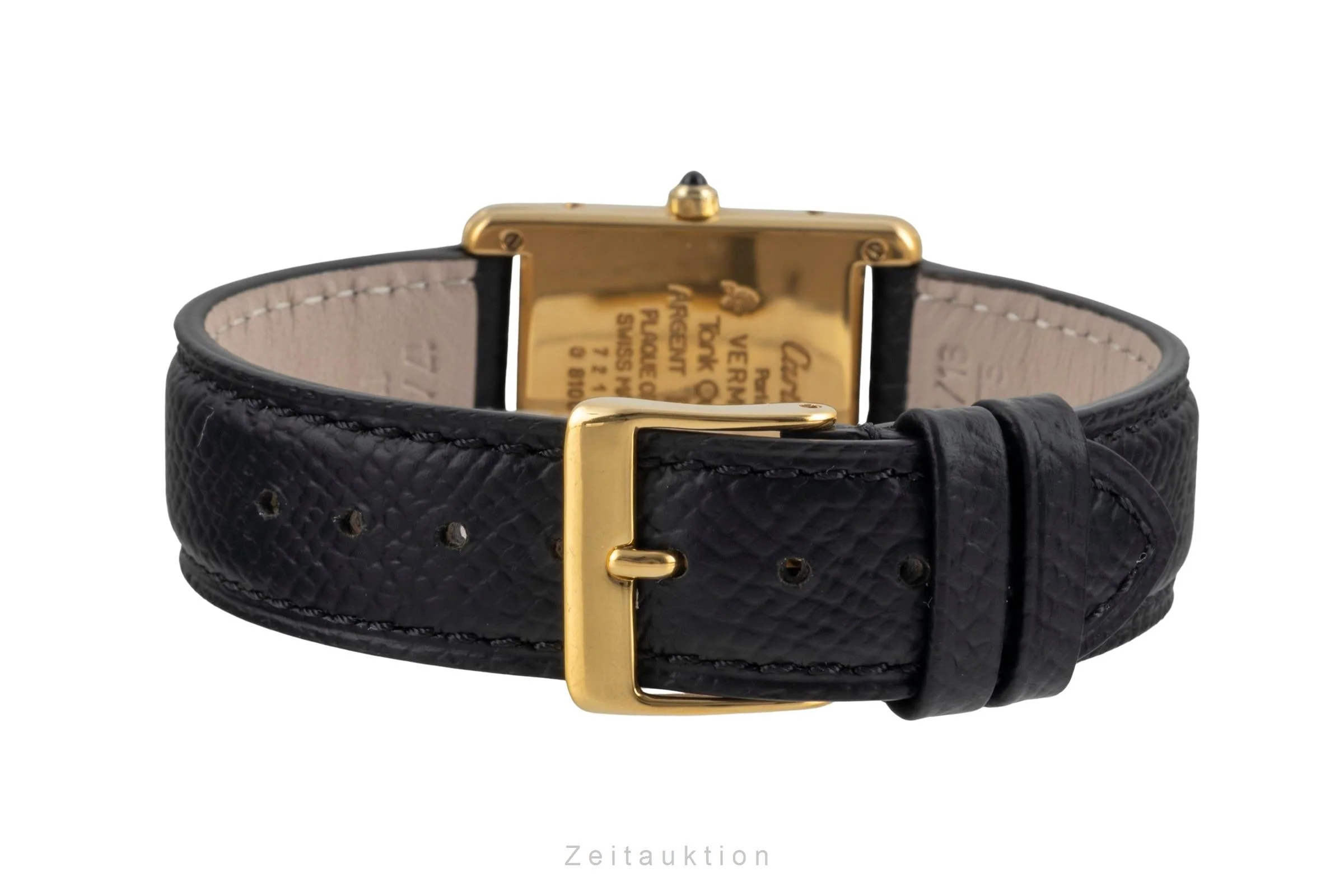 Cartier Tank silver-gilt quartz unisex 681006  [2506825] - Image 13