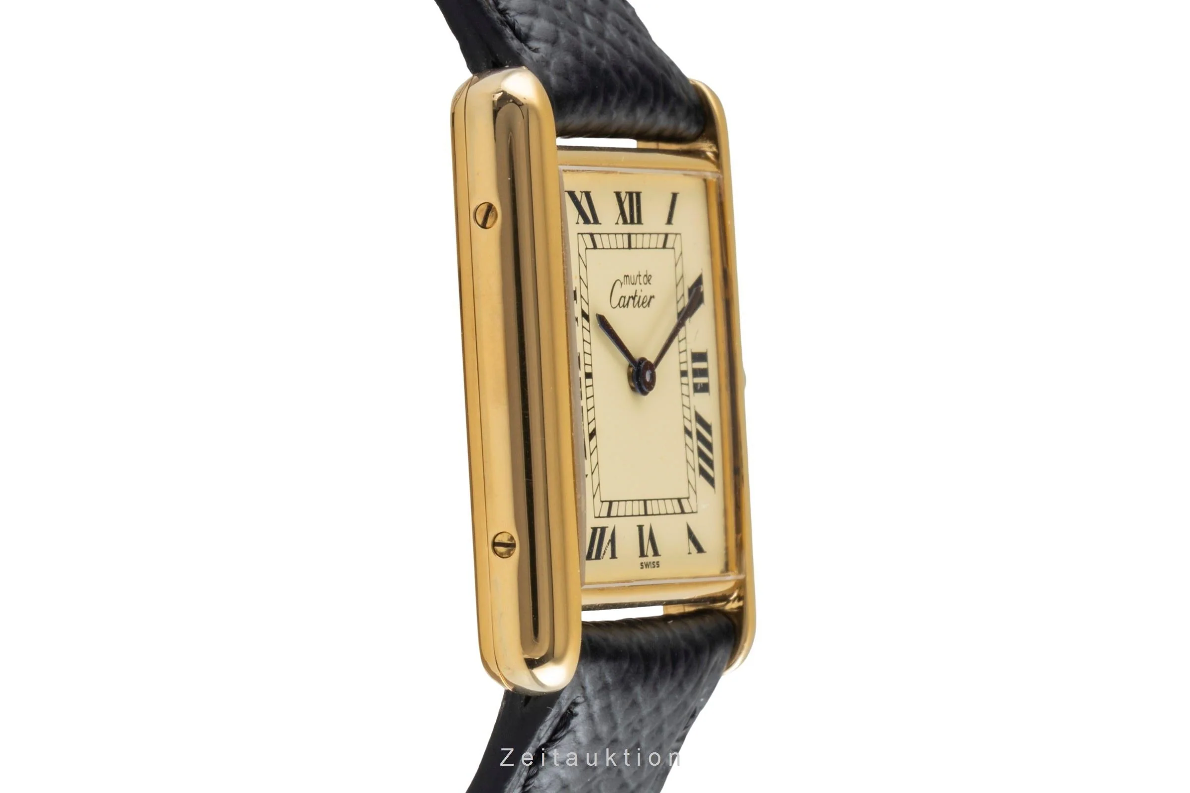 Cartier Tank silver-gilt quartz unisex 681006  [2506825] - Image 8
