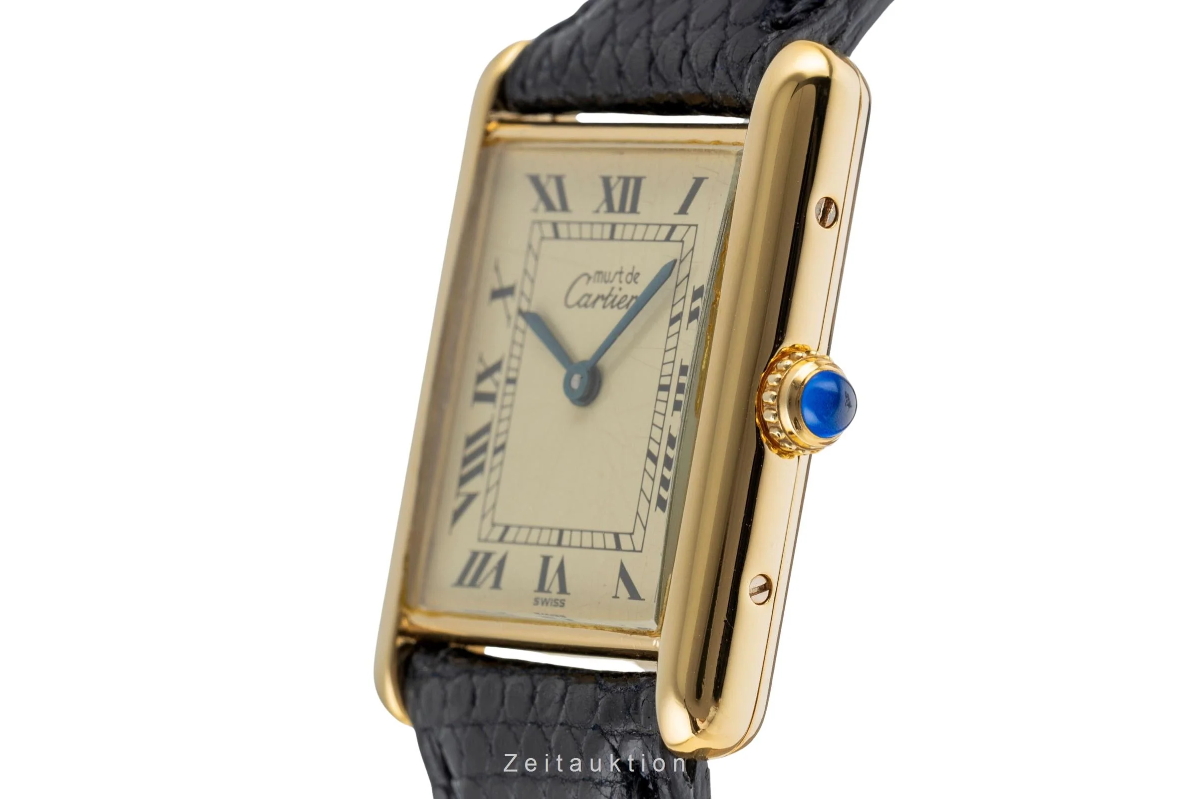 Cartier Tank silver-gilt quartz unisex 681006, 83918253  [2504760] - Image 7