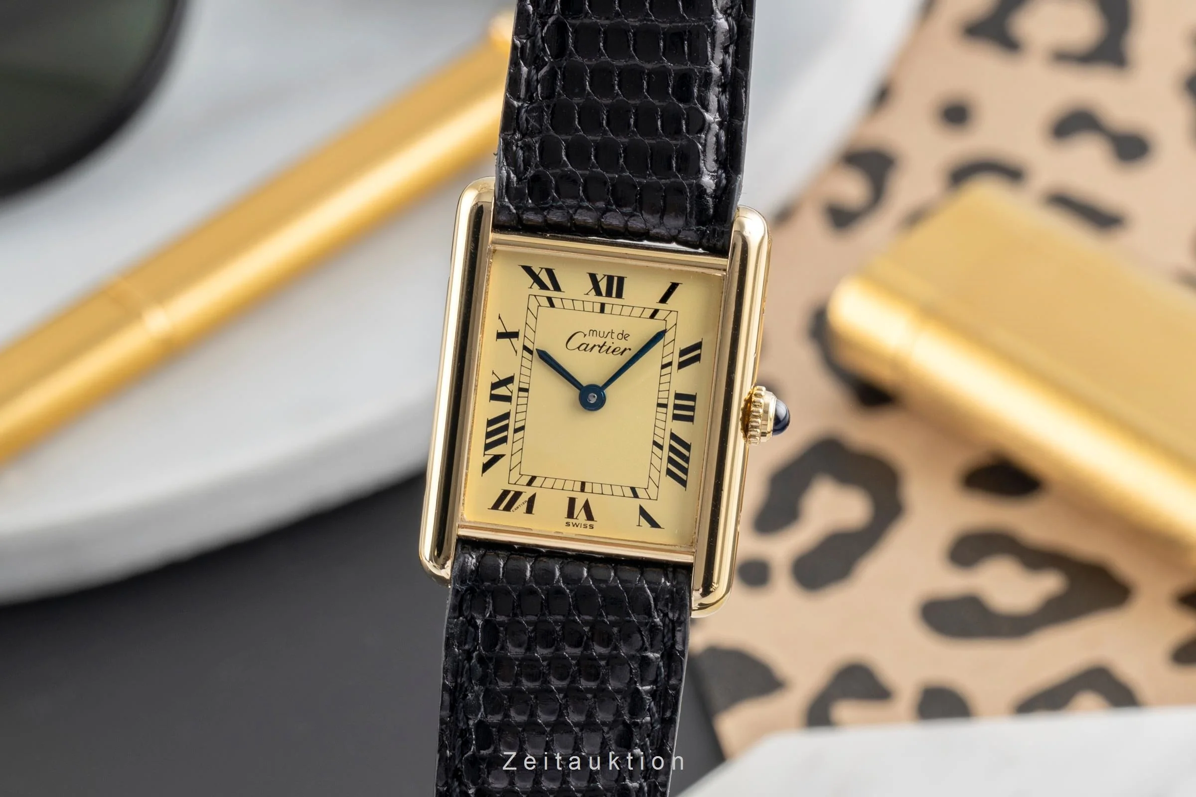 Cartier Tank silver-gilt quartz unisex W1002753, 590005  [2504487] - Image 2