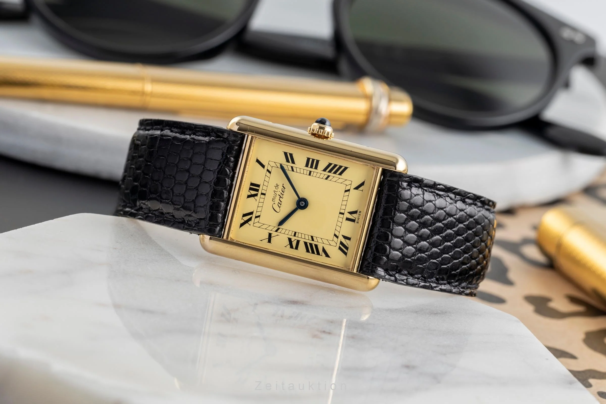 Cartier Tank silver-gilt quartz unisex W1002753, 590005  [2504487] - Image 3