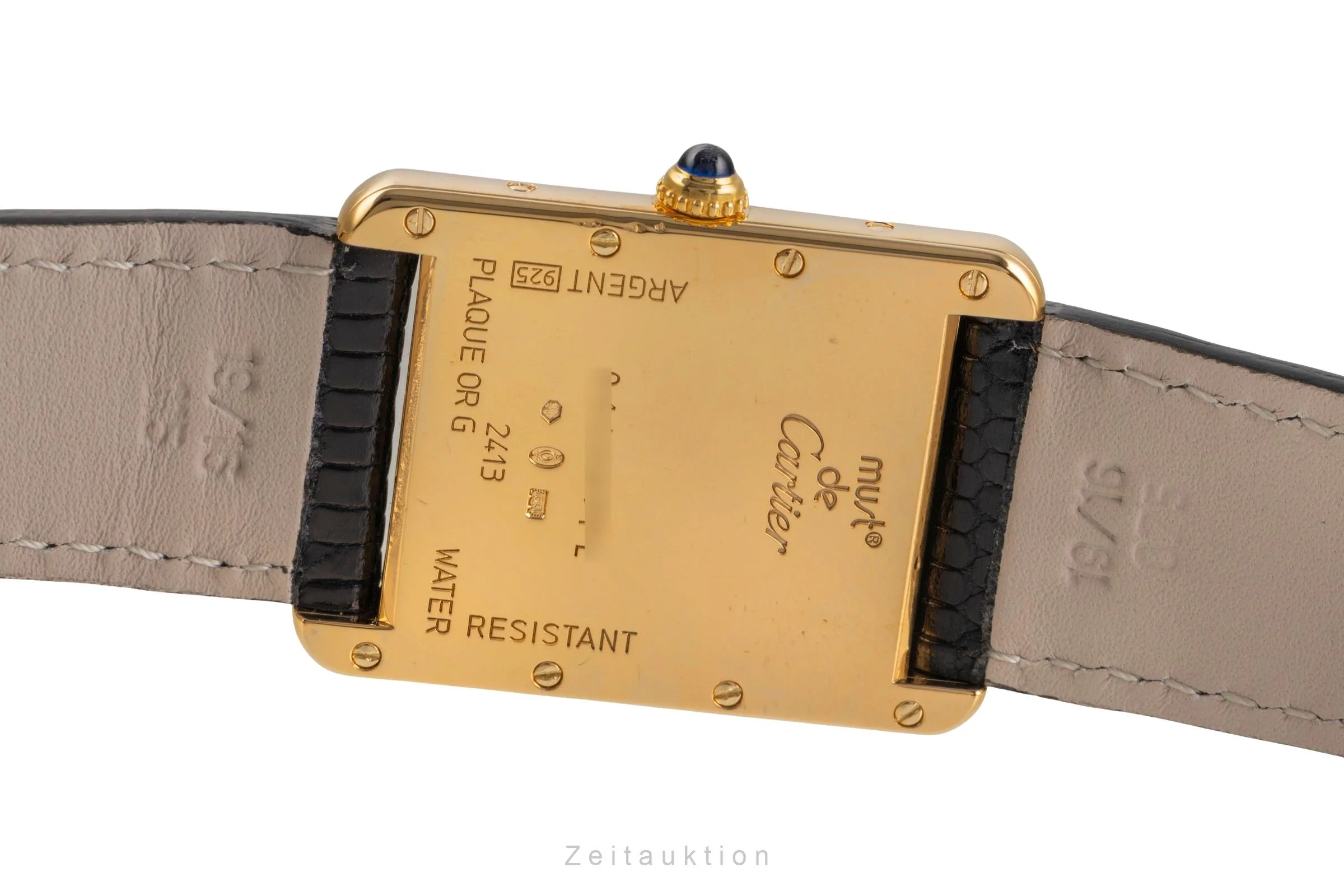 Cartier Tank silver-gilt quartz unisex W1013754, 2413  [2504018] - Image 12