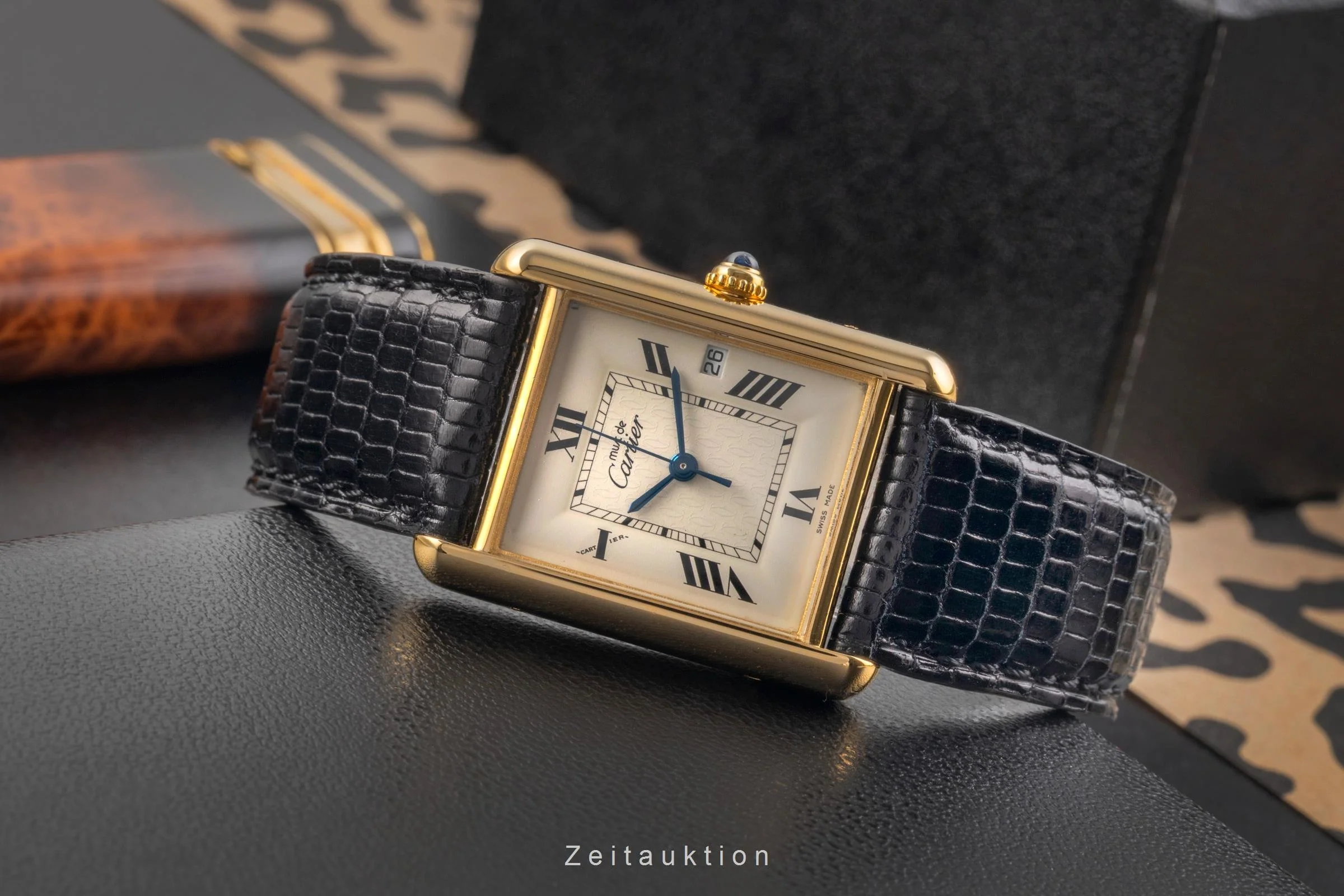 Cartier Tank silver-gilt quartz unisex W1013754, 2413  [2504018] - Image 3