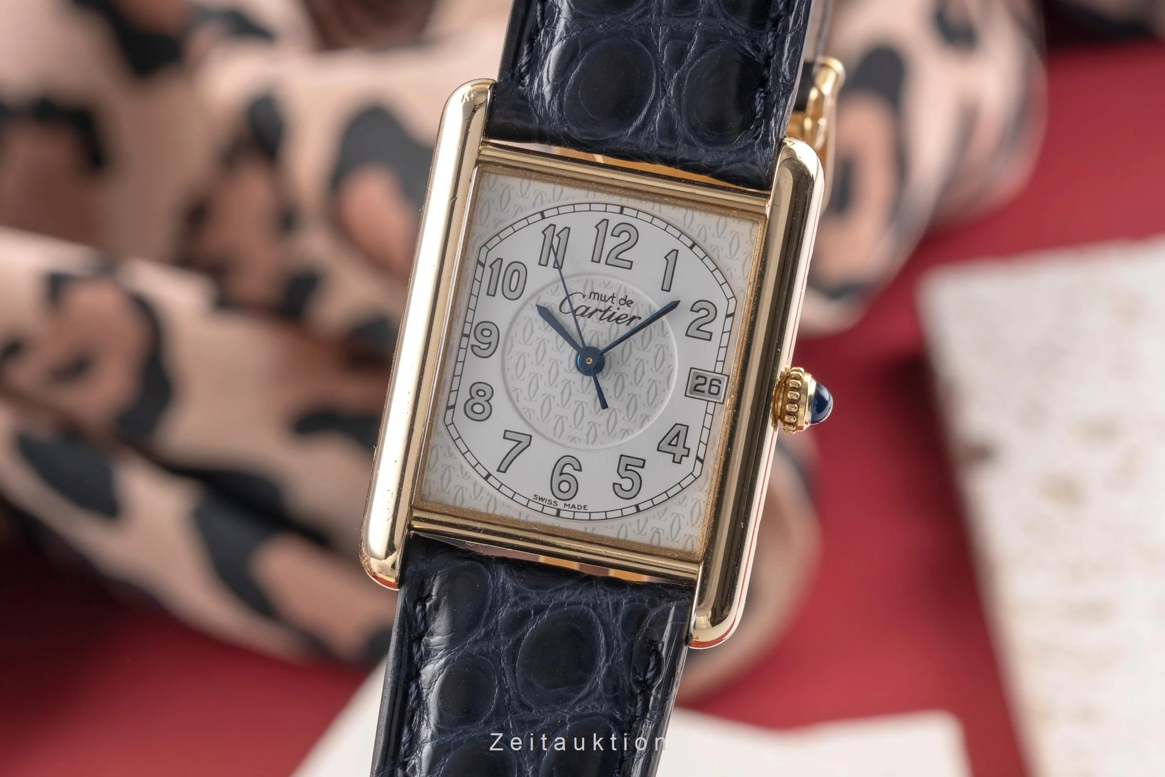 Cartier Tank silver-gilt quartz unisex W1013954, 2413  [2504078] - Image 2