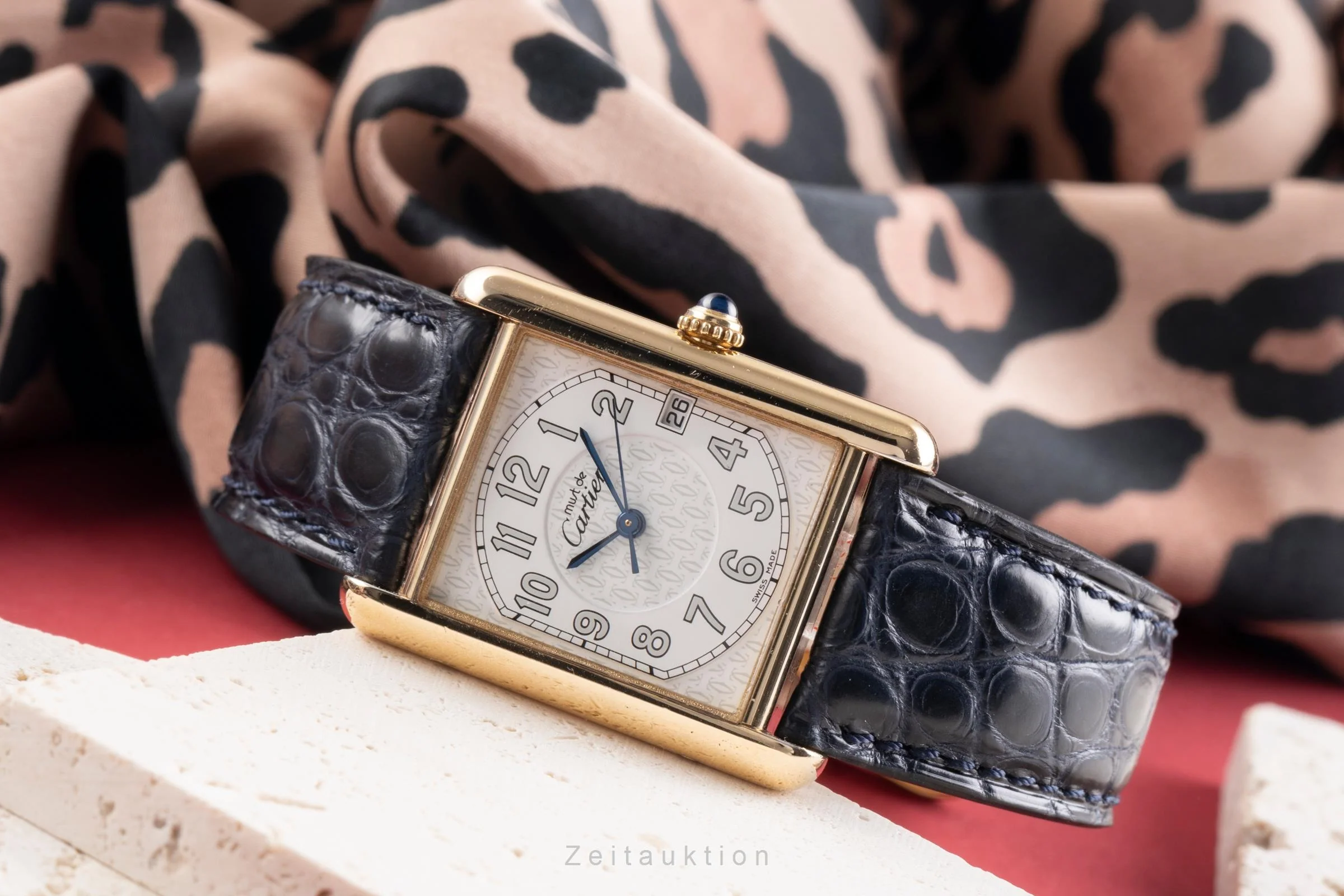 Cartier Tank silver-gilt quartz unisex W1013954, 2413  [2504078] - Image 3