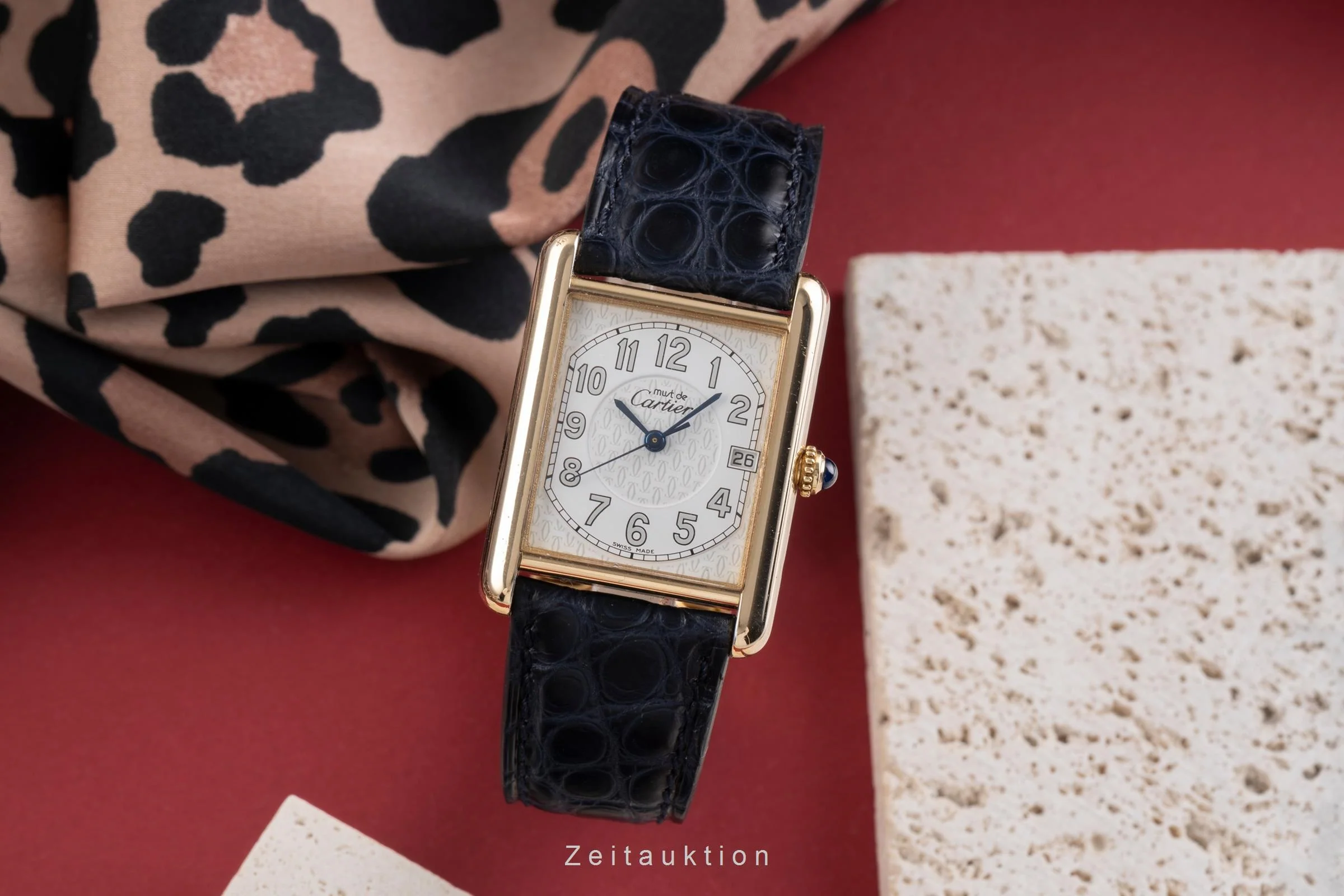 Cartier Tank silver-gilt quartz unisex W1013954, 2413  [2504078] - Image 4