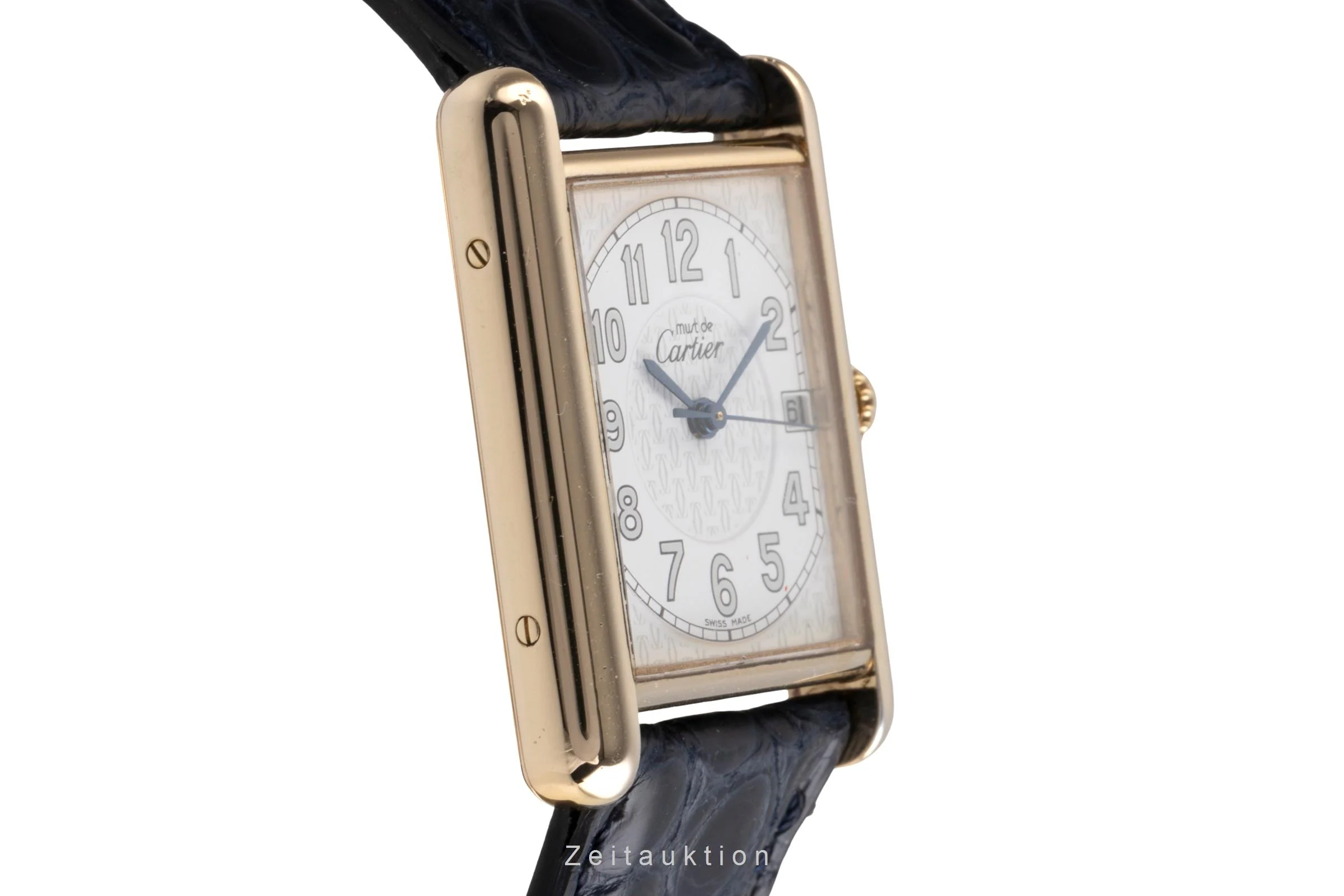 Cartier Tank silver-gilt quartz unisex W1013954, 2413  [2504078] - Image 8