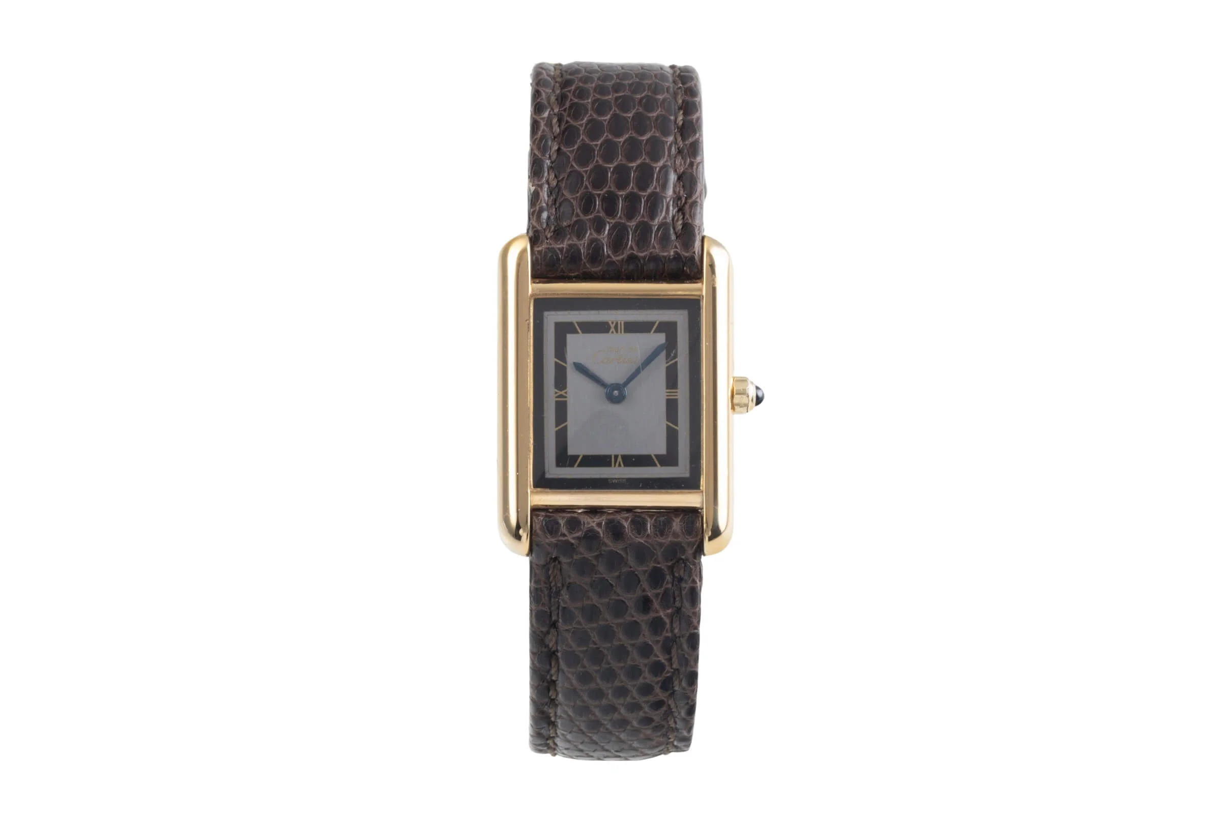 Cartier Tank silver-gilt quartz women's watch 366001  [2500892] - Image 5
