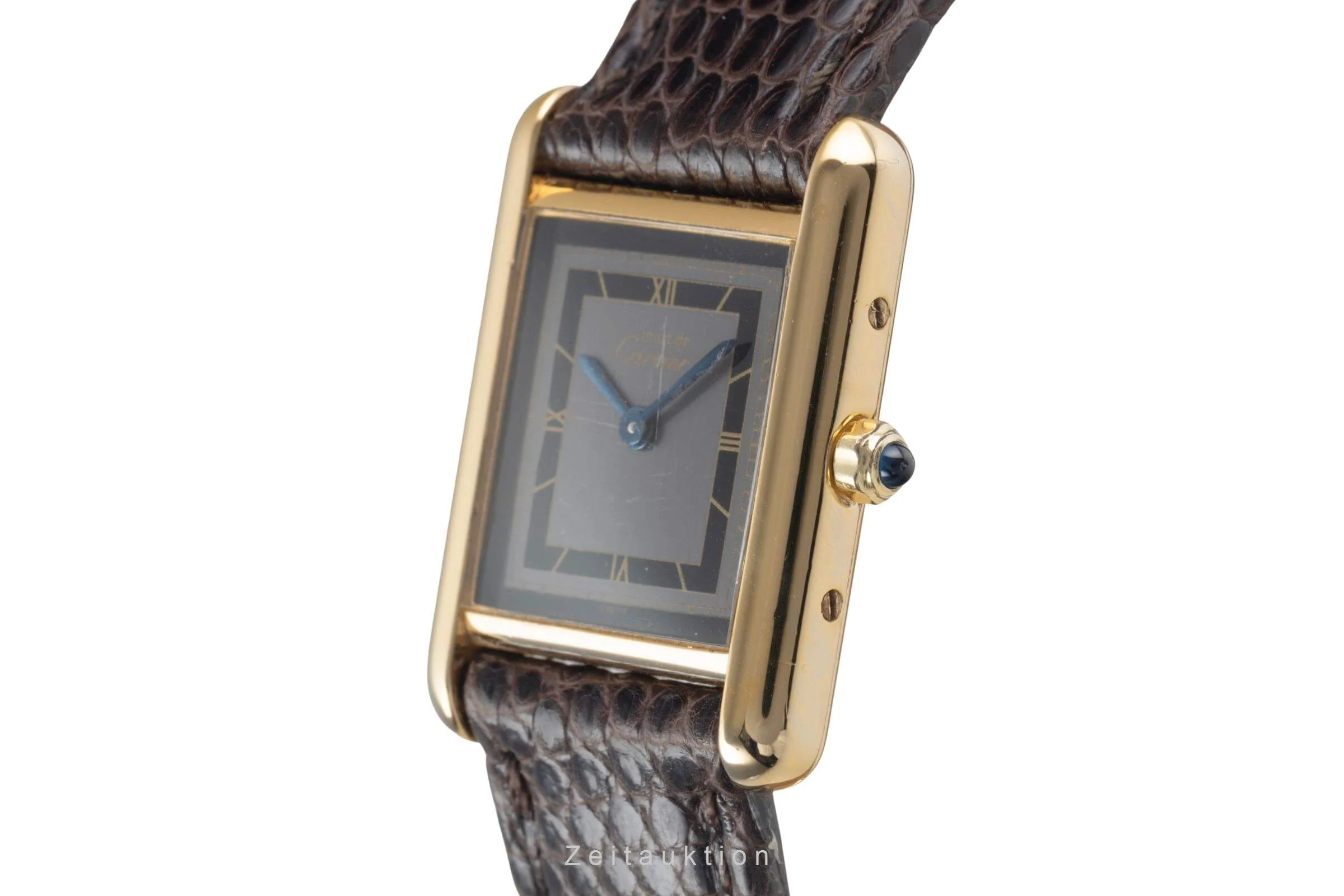 Cartier Tank silver-gilt quartz women's watch 366001  [2500892] - Image 7