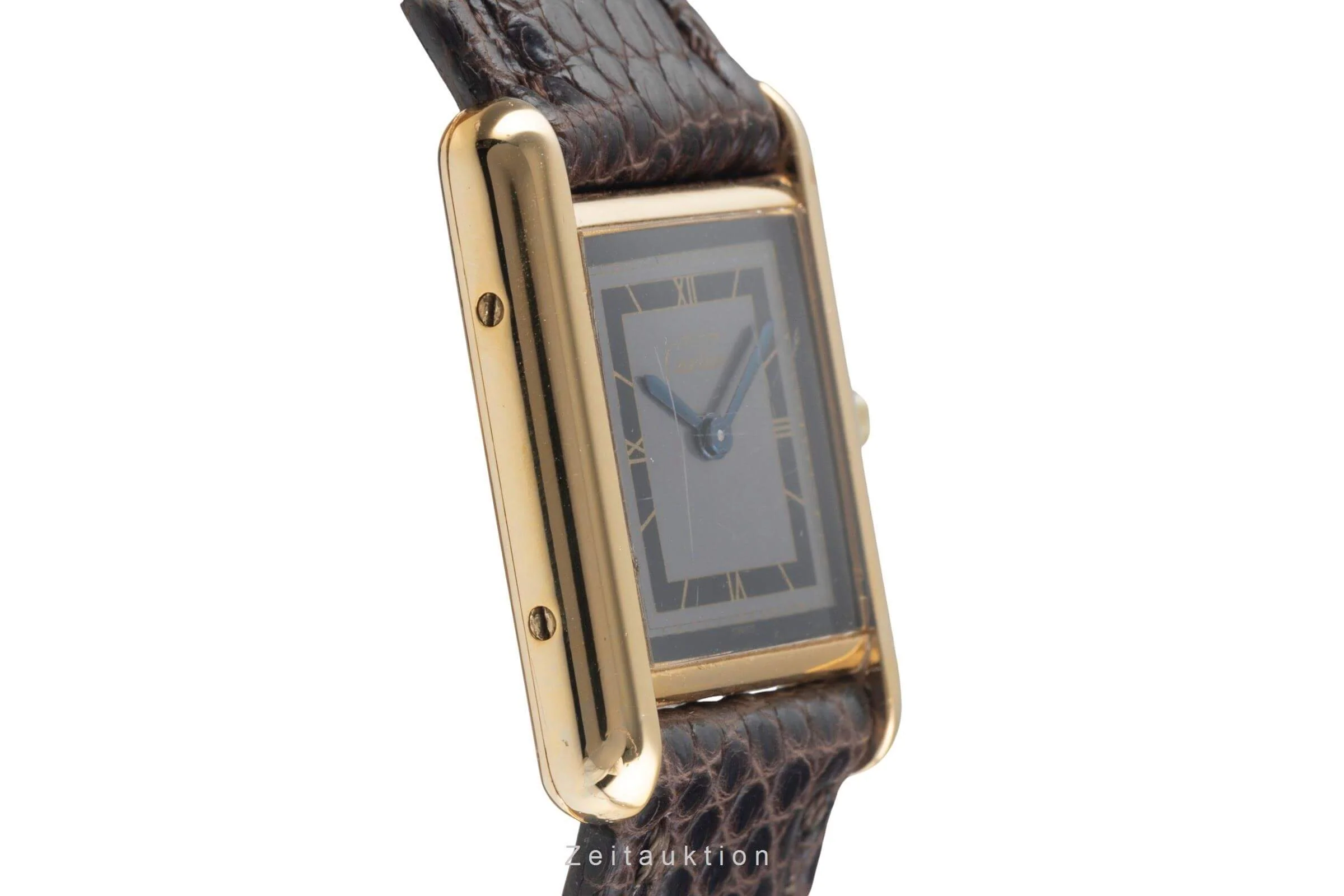 Cartier Tank silver-gilt quartz women's watch 366001  [2500892] - Image 8