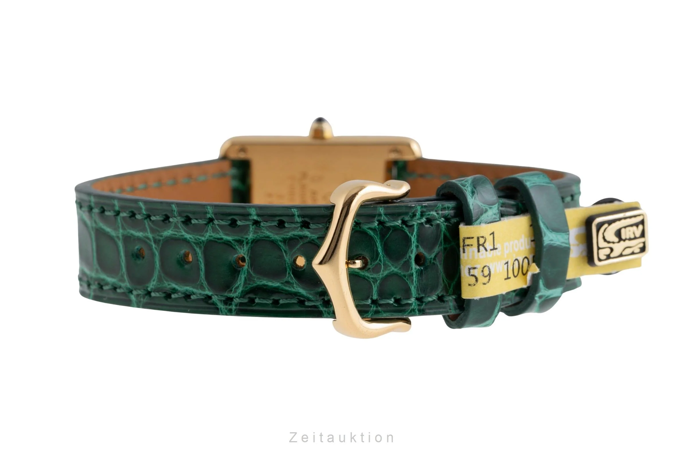 Cartier Tank silver-gilt quartz women's watch 366001  [2502953] - Image 13
