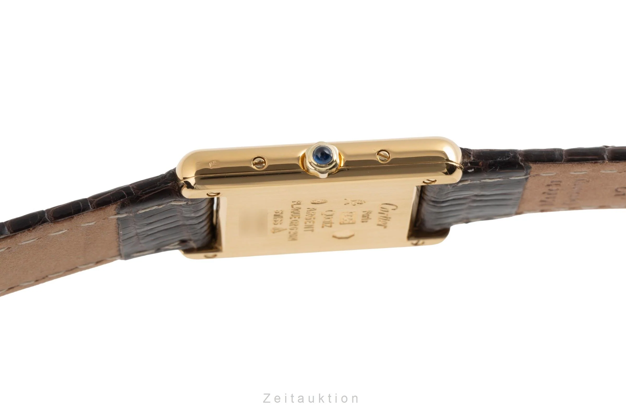 Cartier Tank silver-gilt quartz women's watch 366001, 849 191 23  [2503583] - Image 12