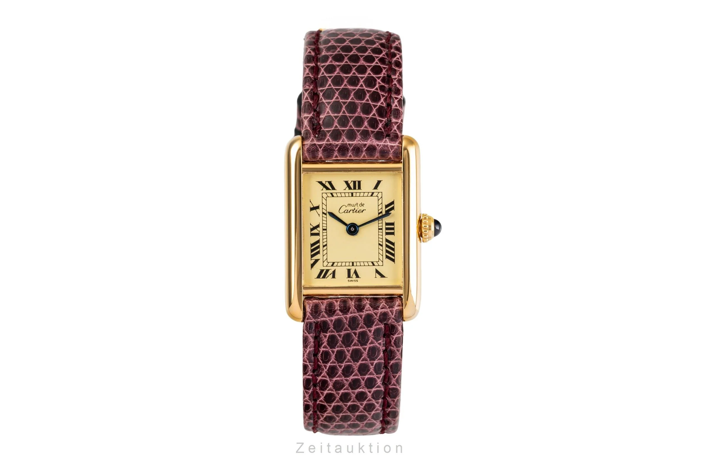 Cartier Tank silver-gilt quartz women's watch 5057001  [2503193] - Image 5