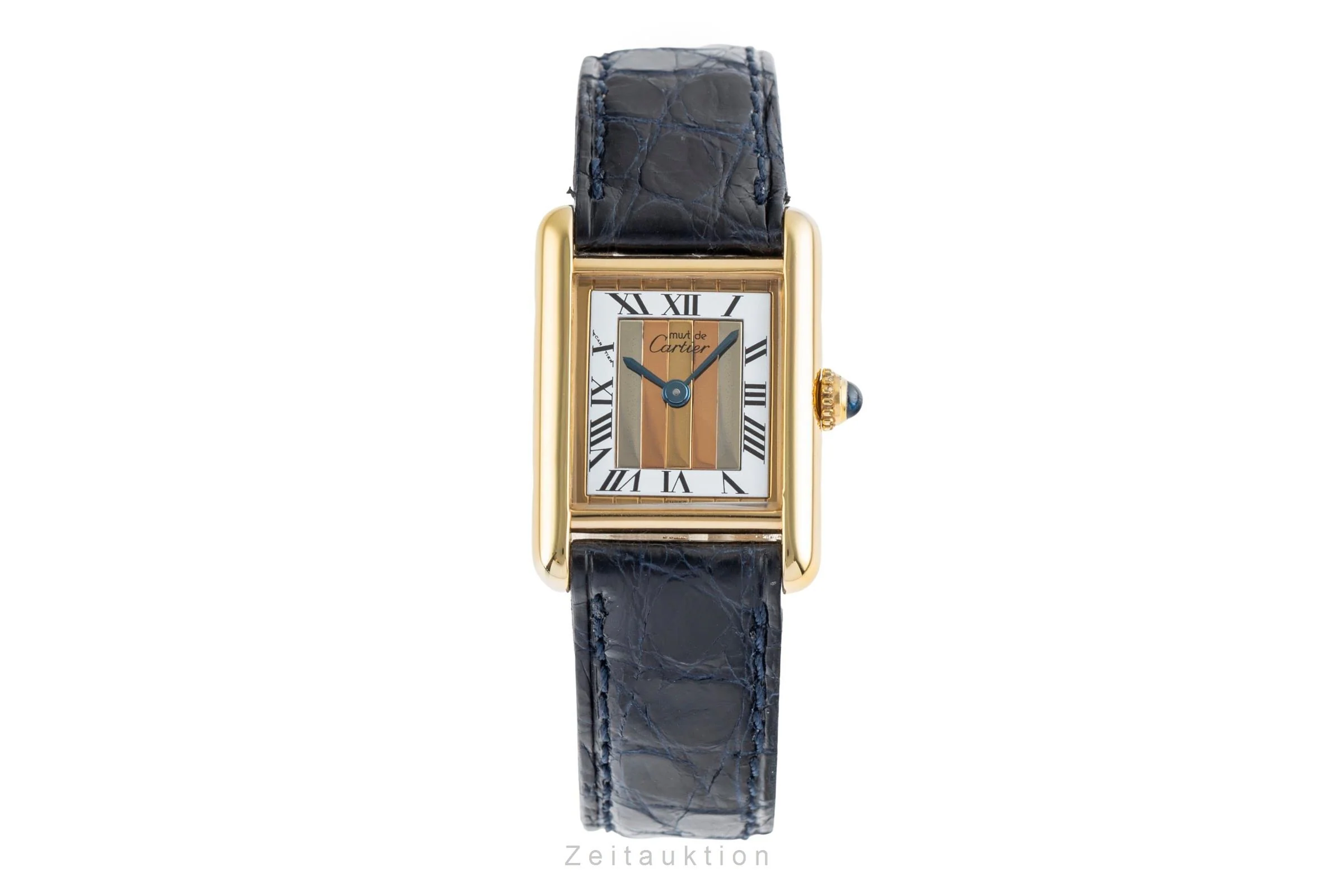 Cartier Tank silver-gilt quartz women's watch 5057001  [2504759] - Image 5