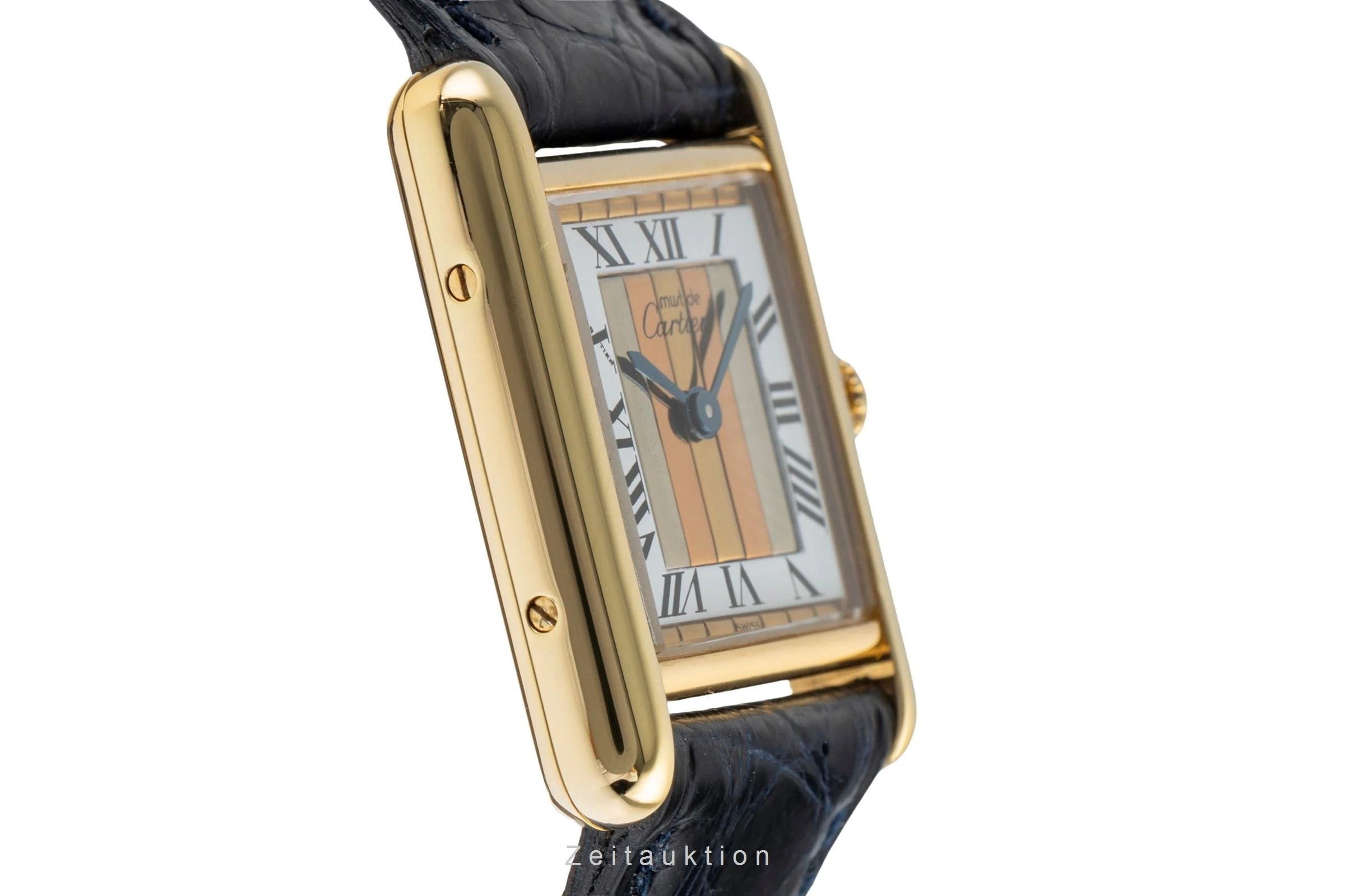 Cartier Tank silver-gilt quartz women's watch 5057001  [2504759] - Image 8