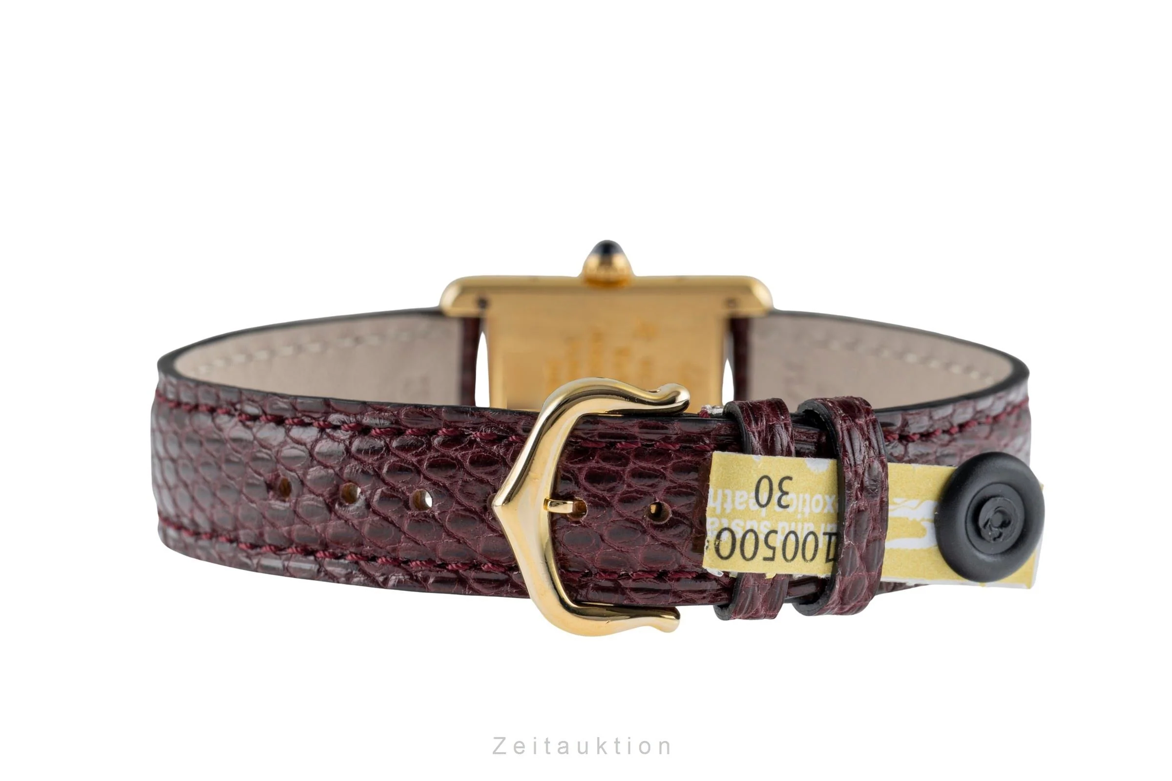 Cartier Tank silver-gilt quartz women's watch 5057001, GGC98000  [2504015] - Image 13