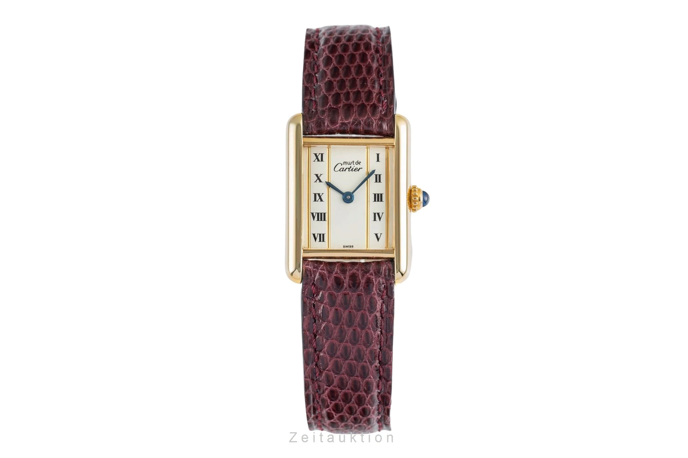 Cartier Tank silver-gilt quartz women's watch 5057001, GGC98000  [2504015] - Image 5