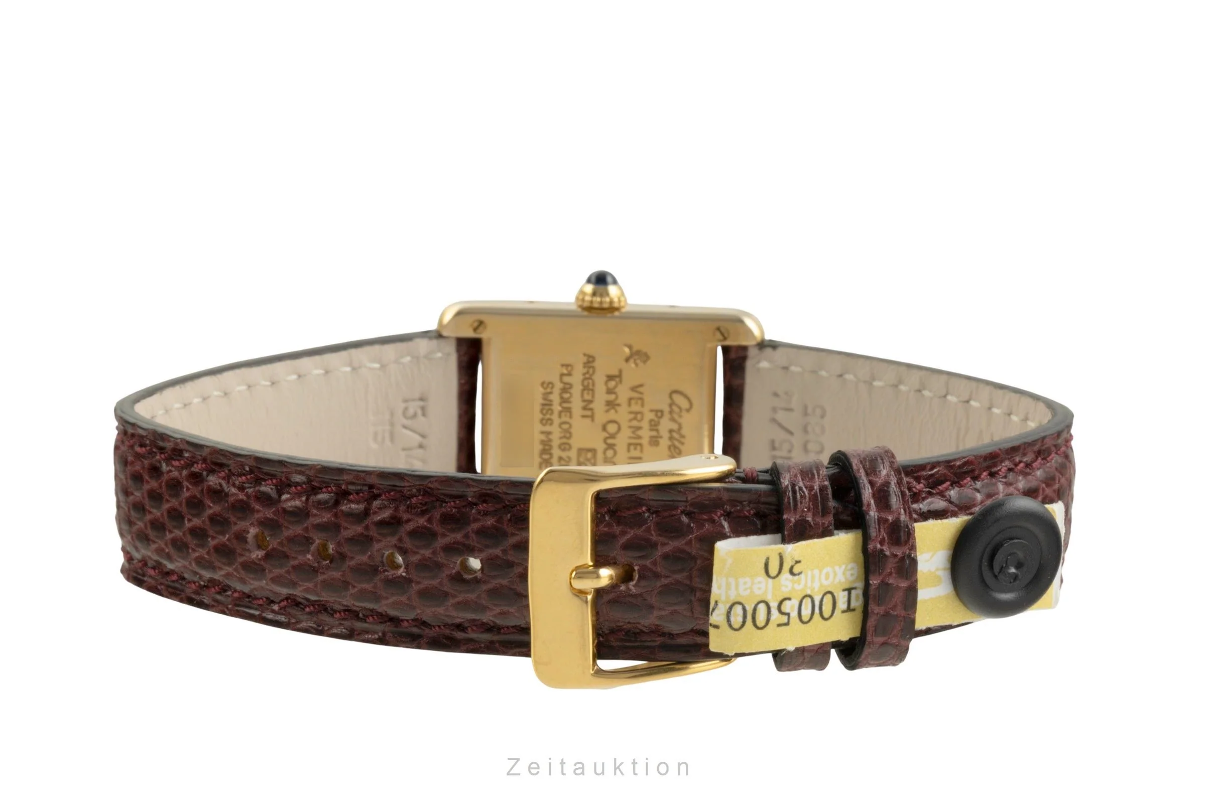 Cartier Tank silver-gilt quartz women's watch W1001354, 5057001  [2504022] - Image 13