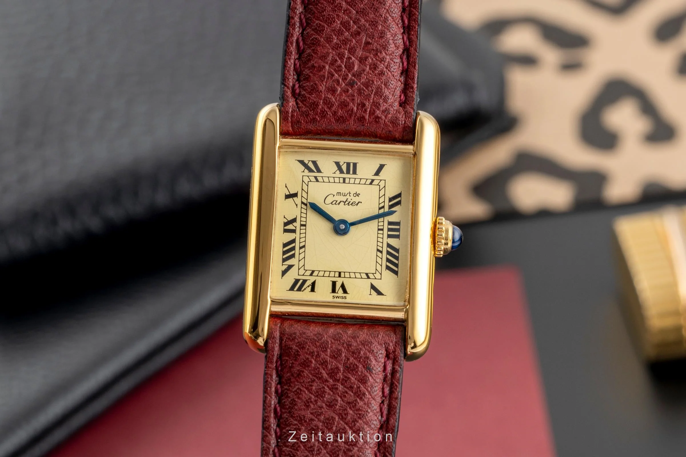 Cartier Tank silver-gilt quartz women's watch W1003153, 557051  [2503747] - Image 2