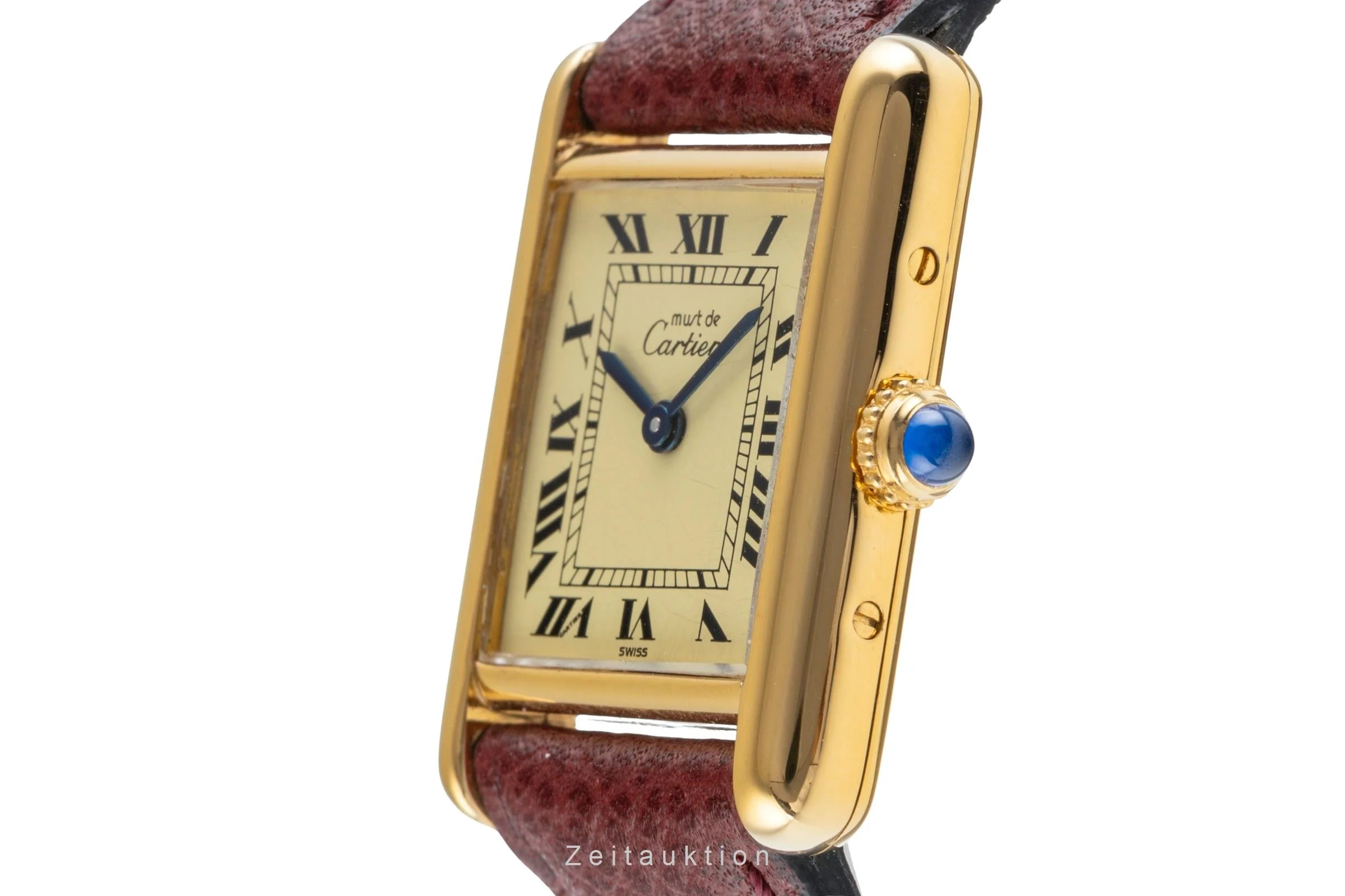 Cartier Tank silver-gilt quartz women's watch W1003153, 557051  [2503747] - Image 7
