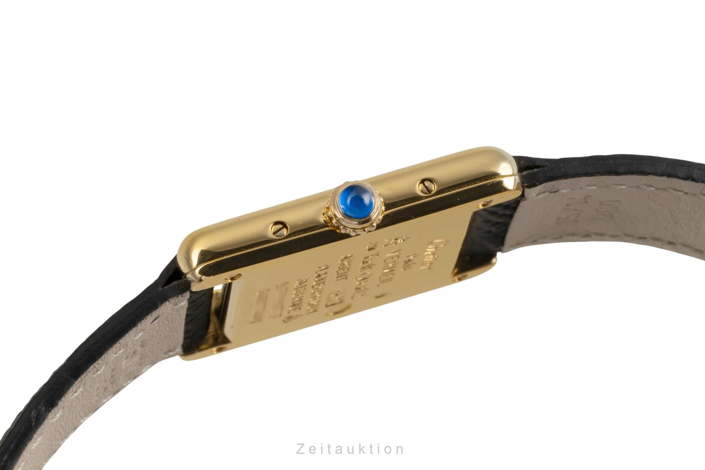 Cartier Tank silver-gilt quartz women's watch W1005554, 5057001  [2504292] - Image 12