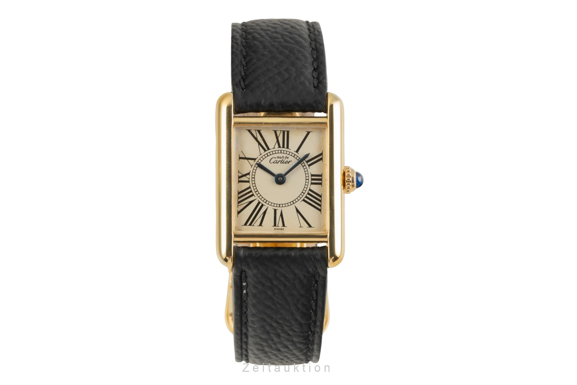 Cartier Tank silver-gilt quartz women's watch W1005554, 5057001  [2504292] - Image 5