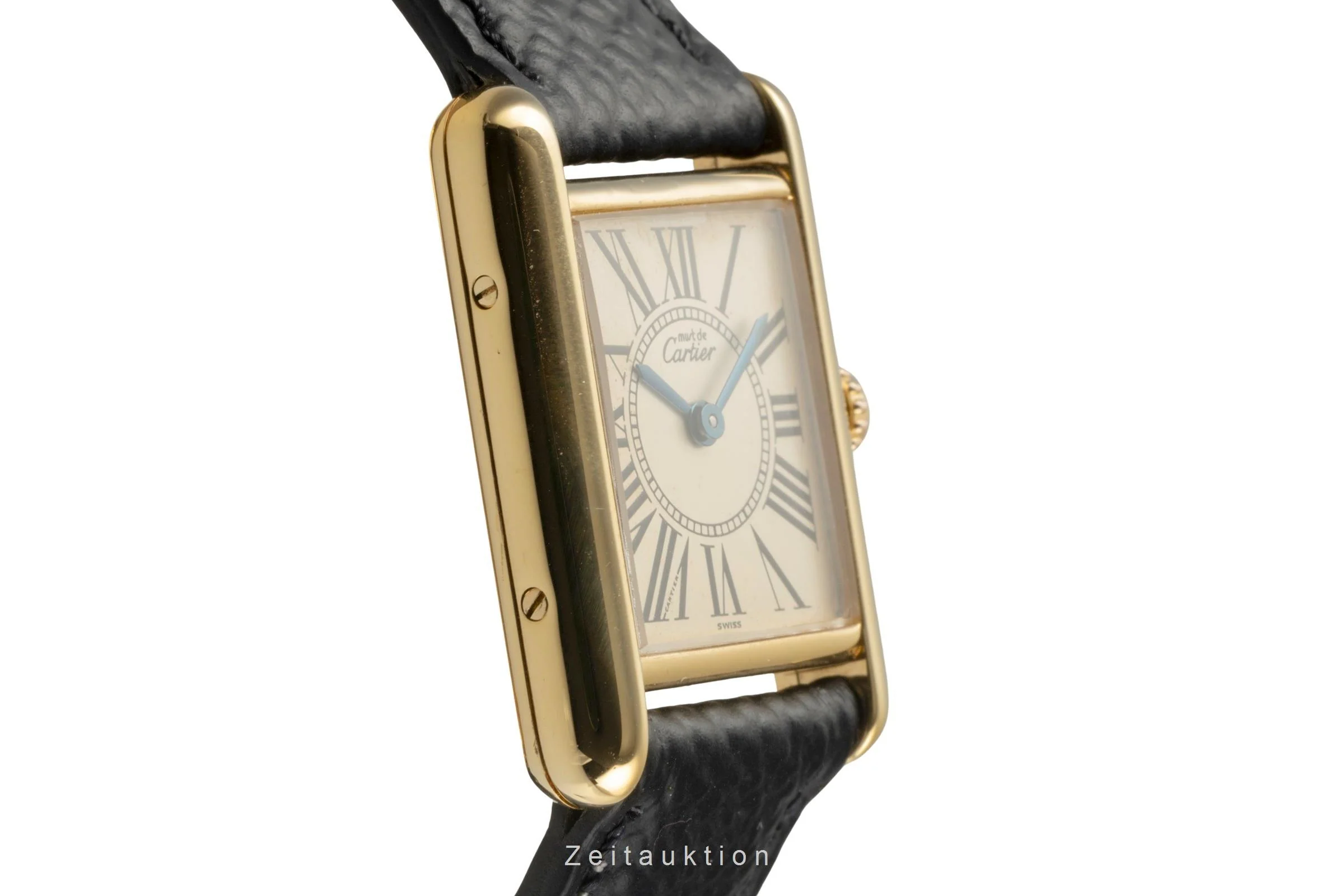 Cartier Tank silver-gilt quartz women's watch W1005554, 5057001  [2504292] - Image 8