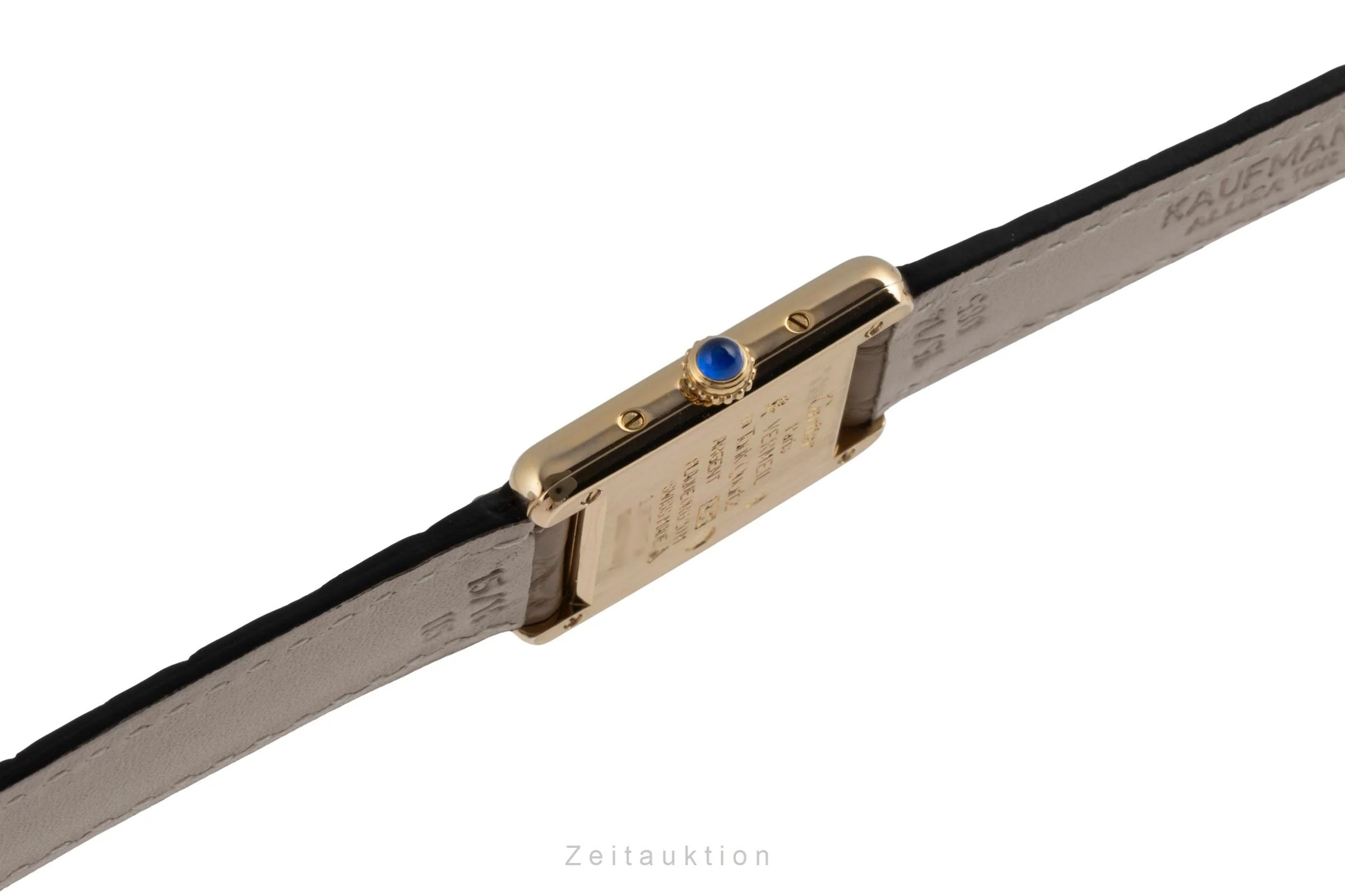 Cartier Tank silver-gilt quartz women's watch W1008354, 5057001  [2504167] - Image 12