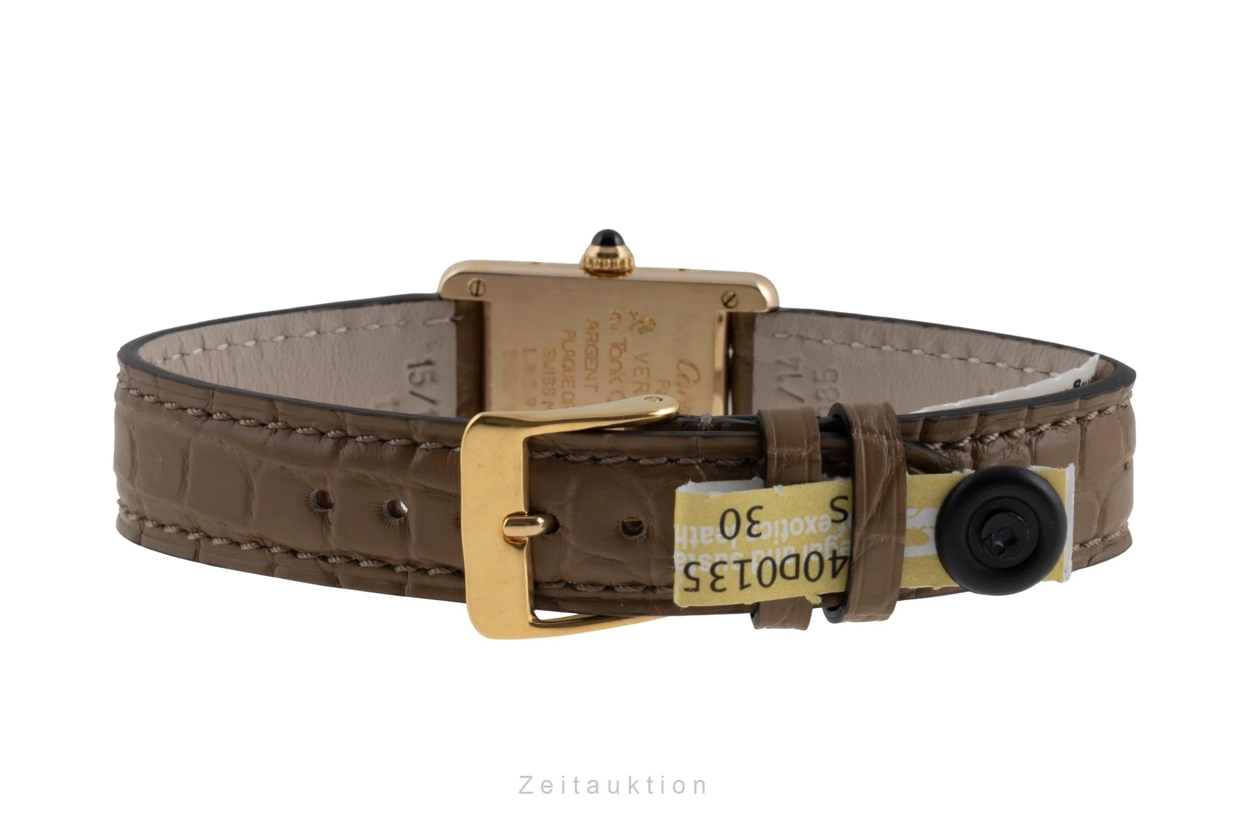 Cartier Tank silver-gilt quartz women's watch W1008354, 5057001  [2504167] - Image 13