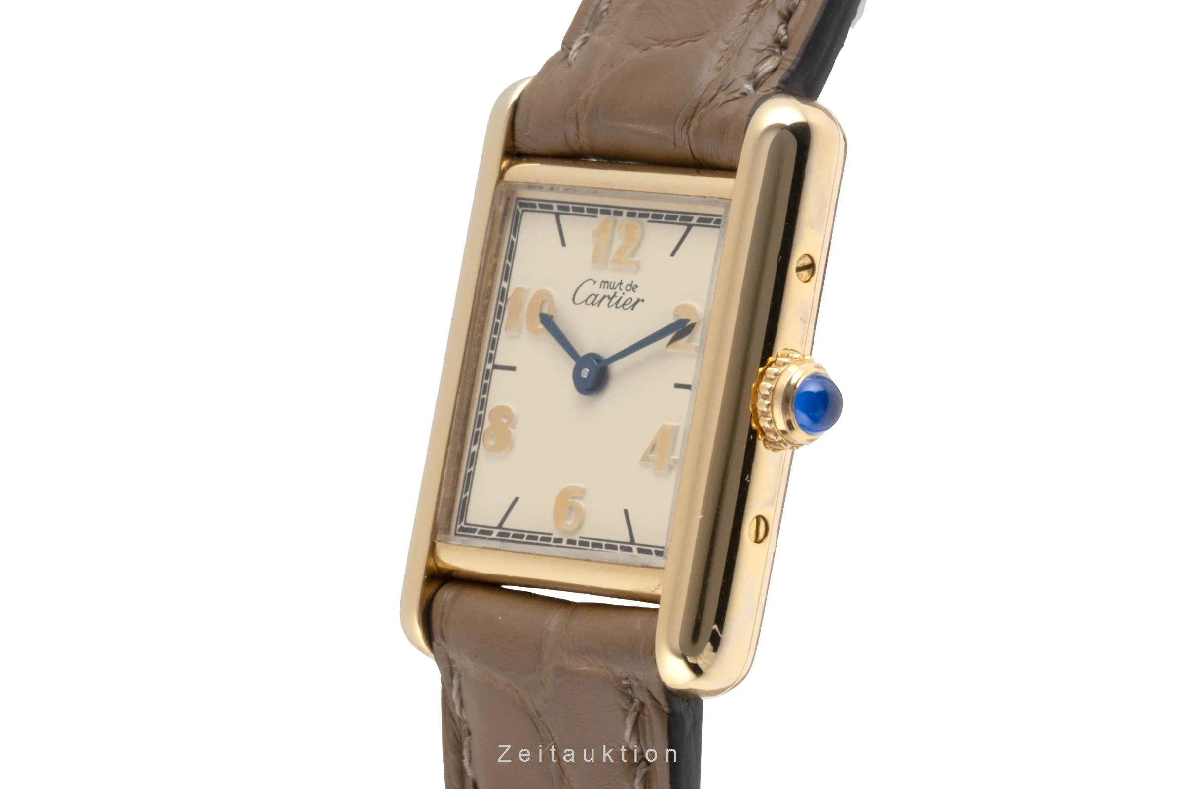 Cartier Tank silver-gilt quartz women's watch W1008354, 5057001  [2504167] - Image 7