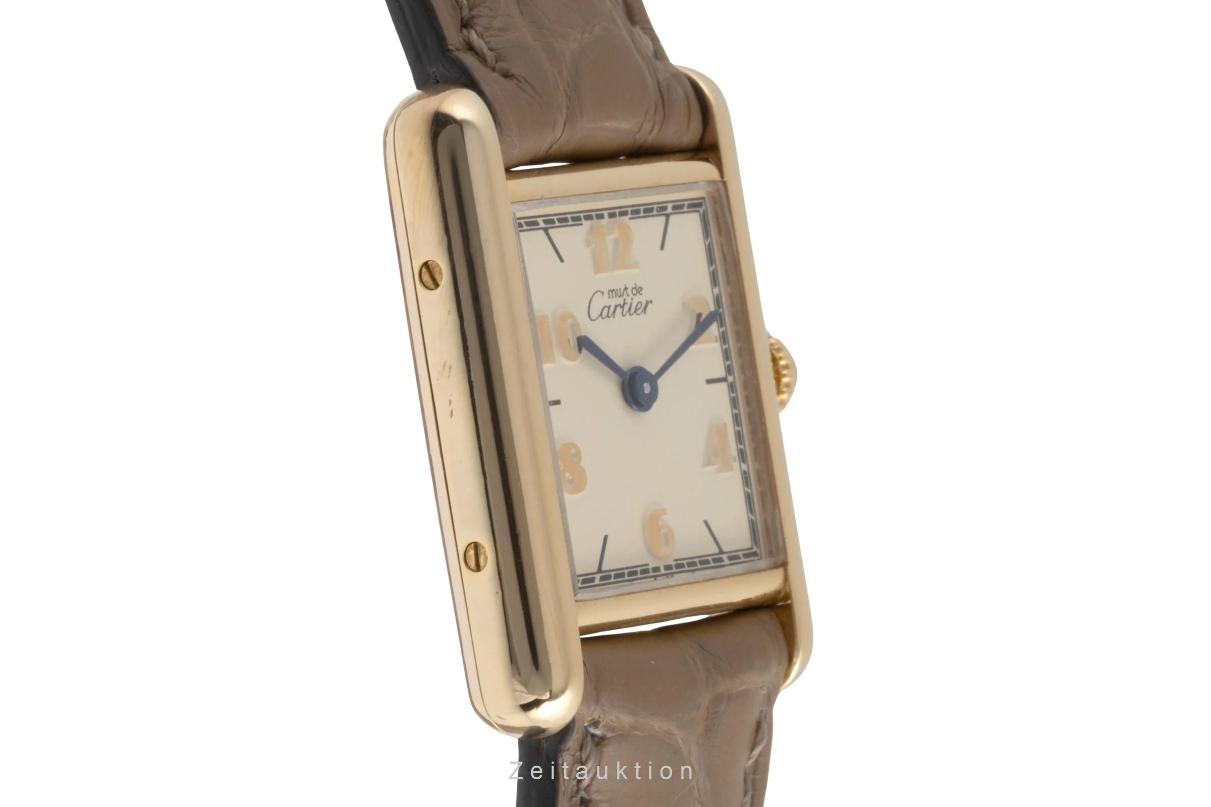 Cartier Tank silver-gilt quartz women's watch W1008354, 5057001  [2504167] - Image 8