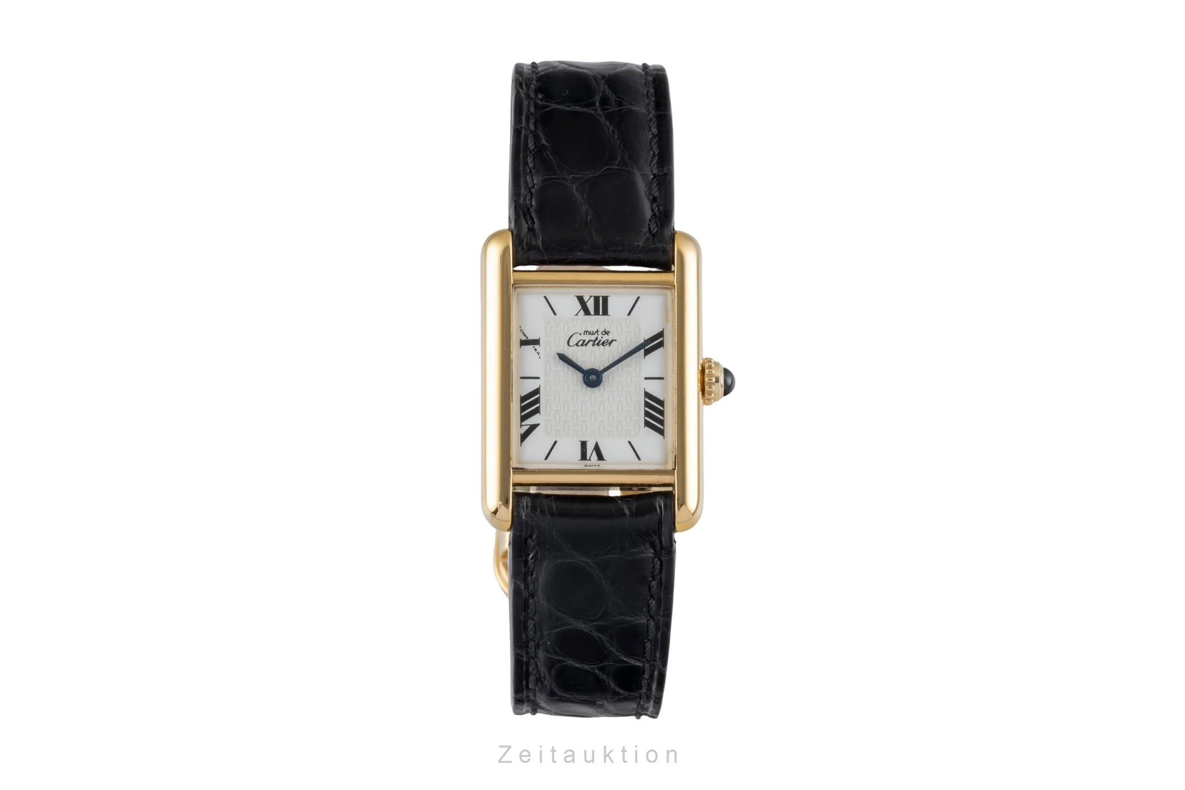 Cartier Tank silver-gilt quartz women's watch W1009654  [2600475] - Image 5