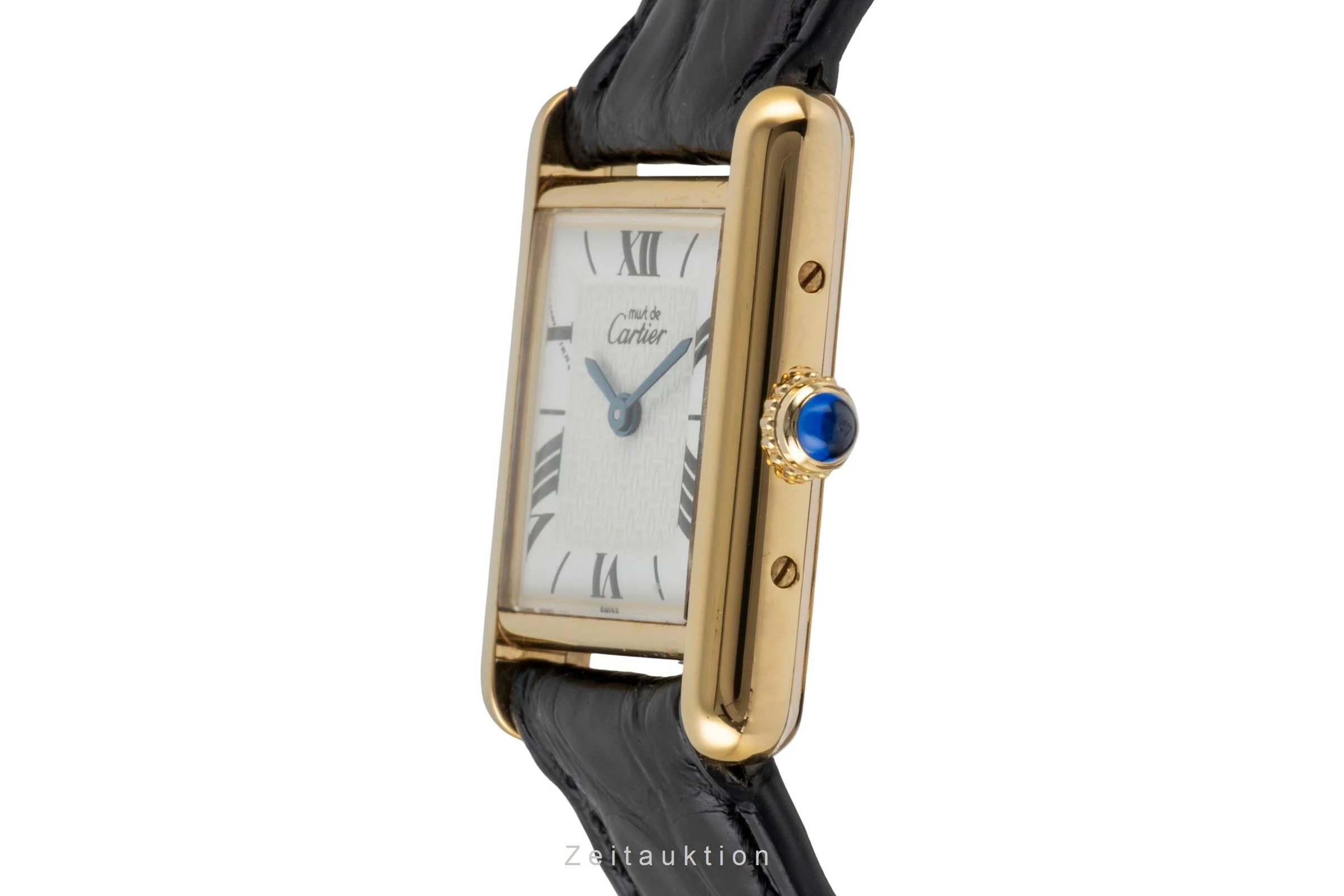 Cartier Tank silver-gilt quartz women's watch W1009654  [2600475] - Image 7
