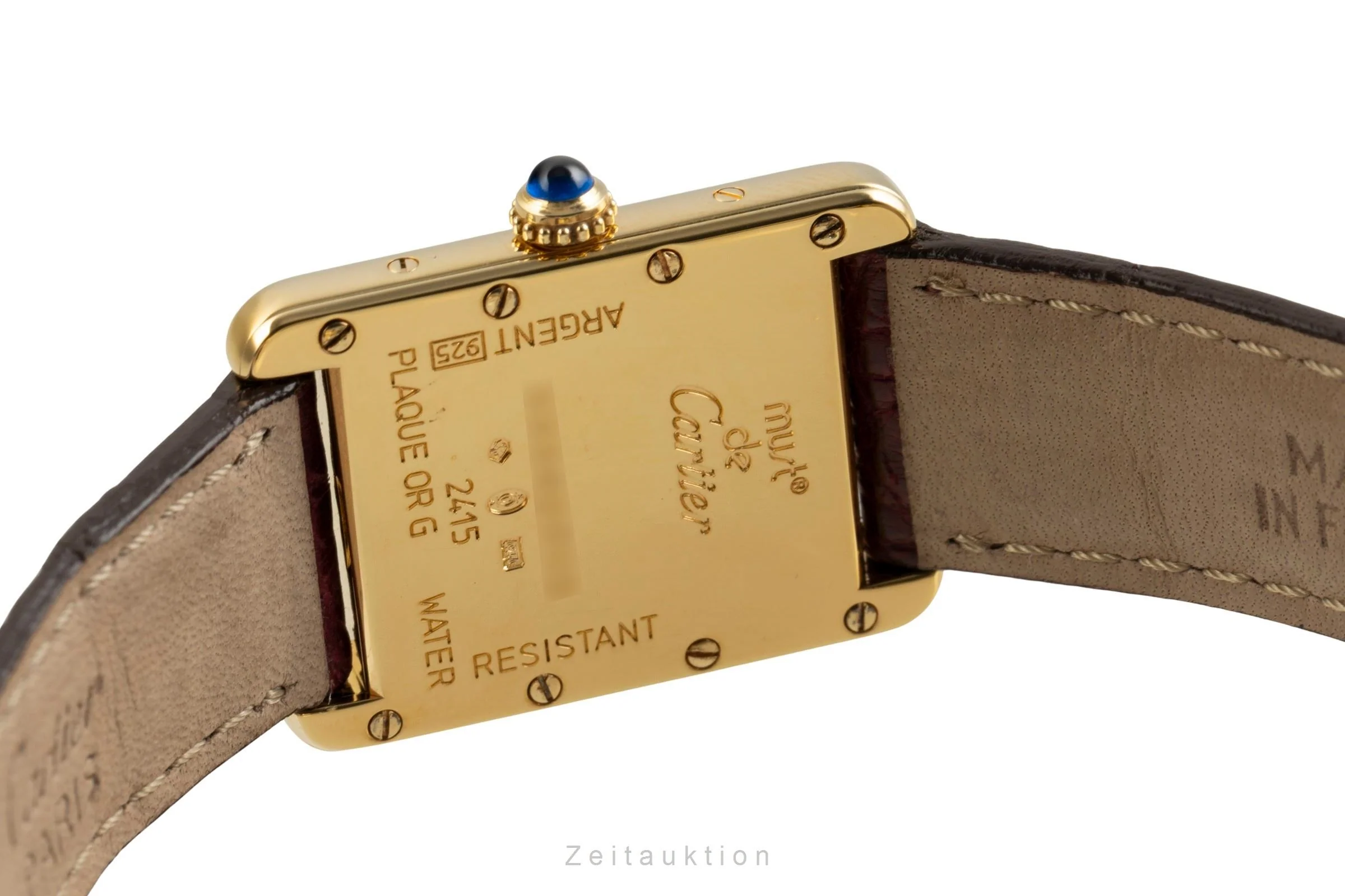 Cartier Tank silver-gilt quartz women's watch W1013654, 2415  [2504014] - Image 11