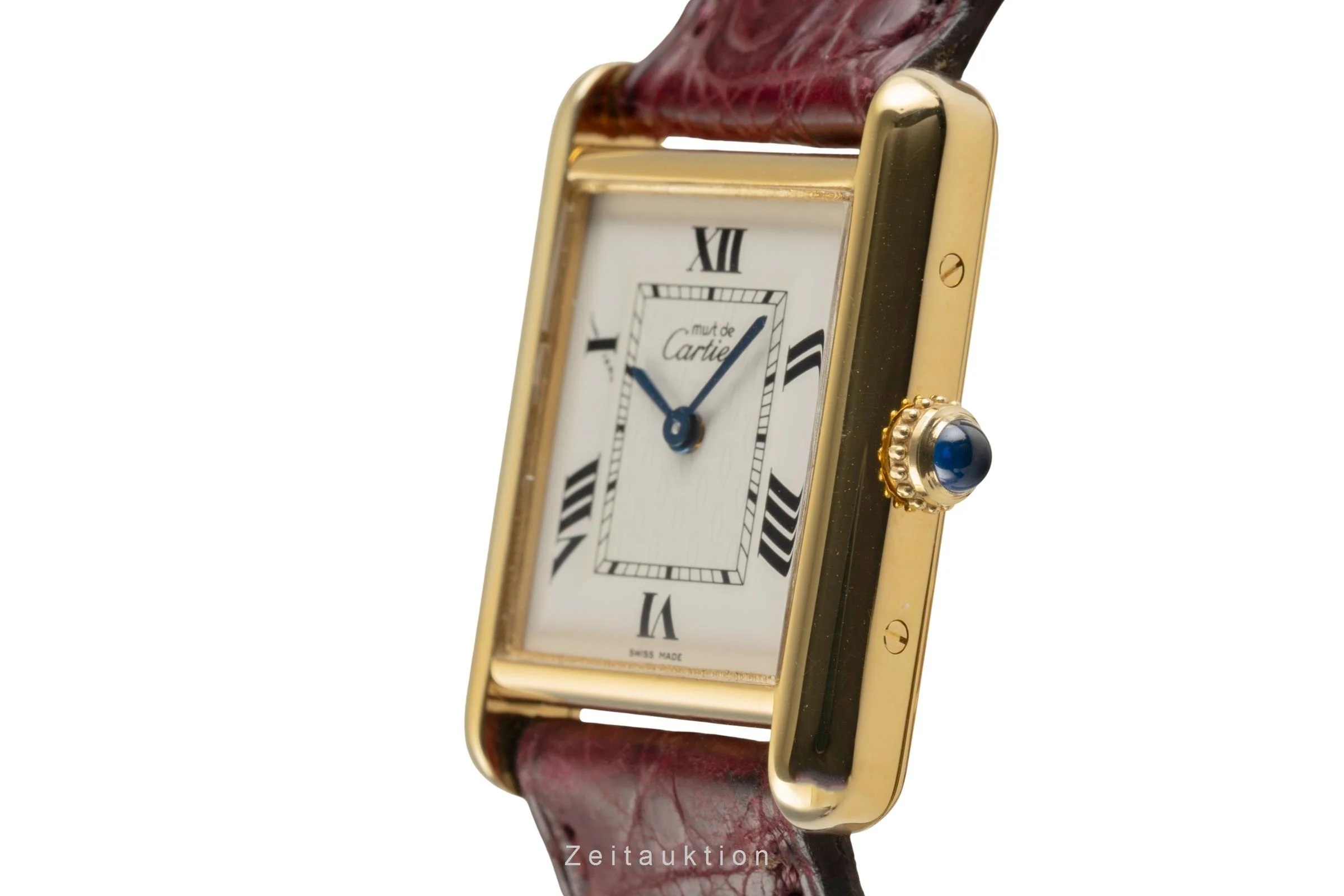 Cartier Tank silver-gilt quartz women's watch W1013654, 2415  [2504014] - Image 7