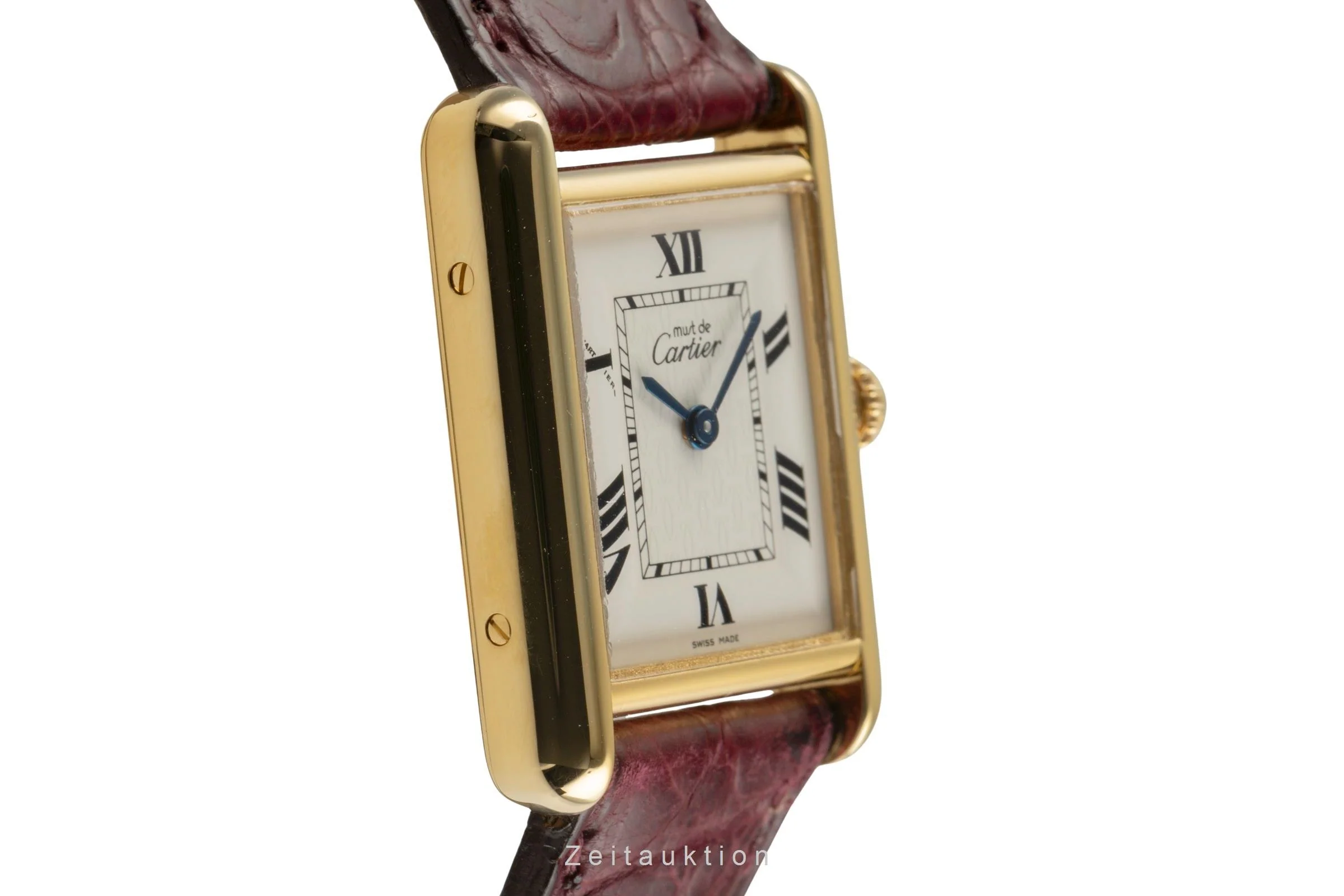 Cartier Tank silver-gilt quartz women's watch W1013654, 2415  [2504014] - Image 8