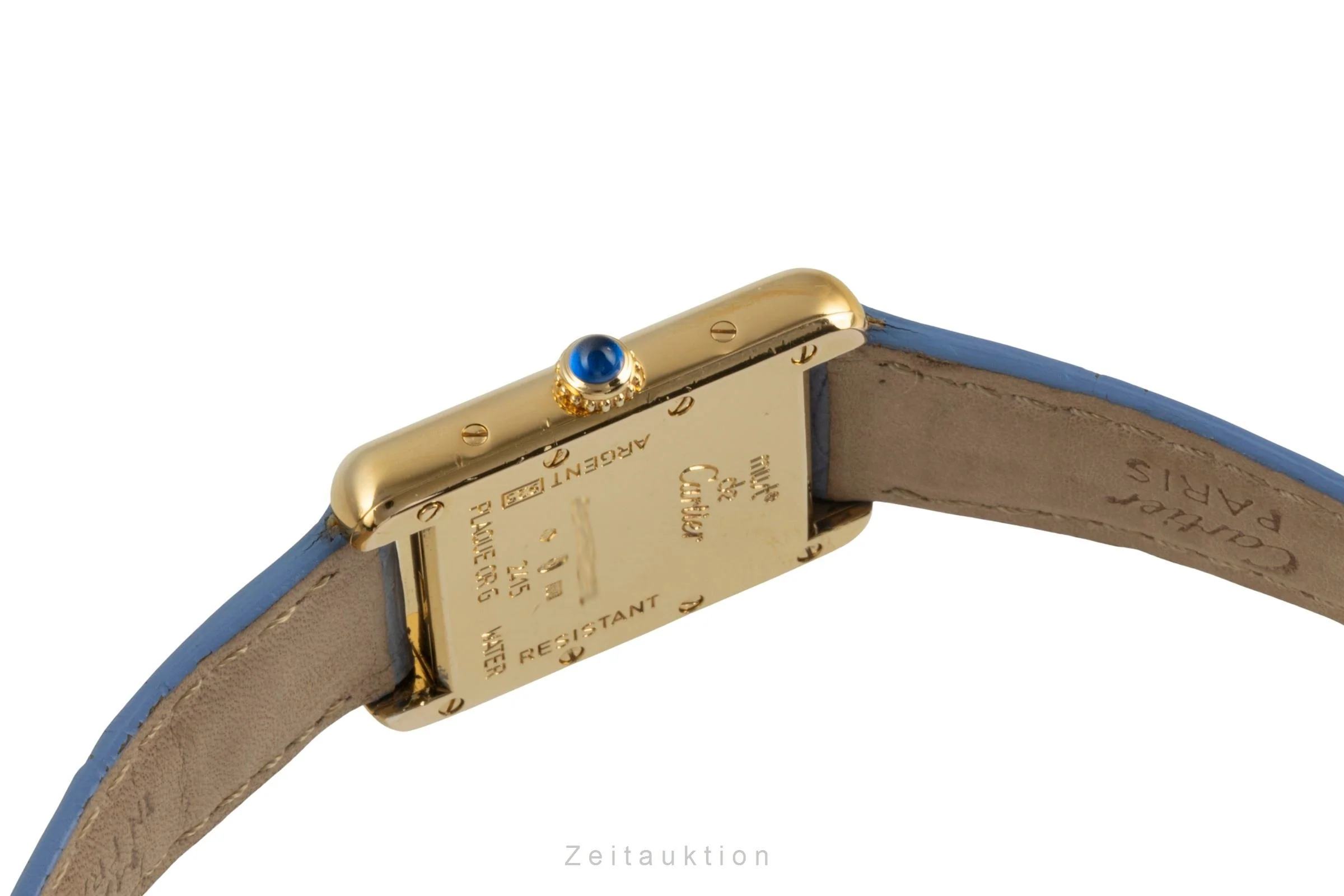 Cartier Tank silver-gilt quartz women's watch W1013654, 2415  [2504125] - Image 12