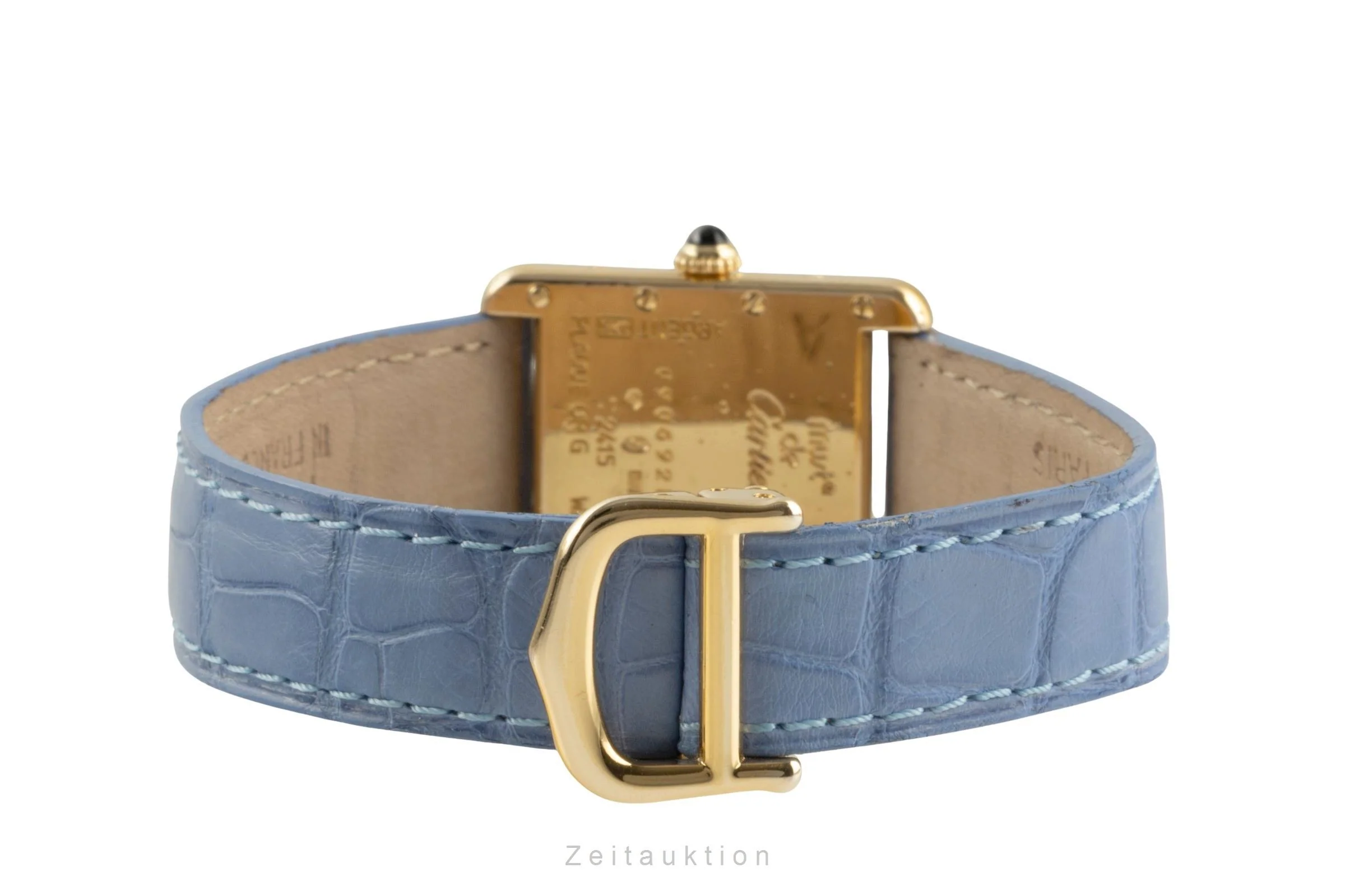 Cartier Tank silver-gilt quartz women's watch W1013654, 2415  [2504125] - Image 13