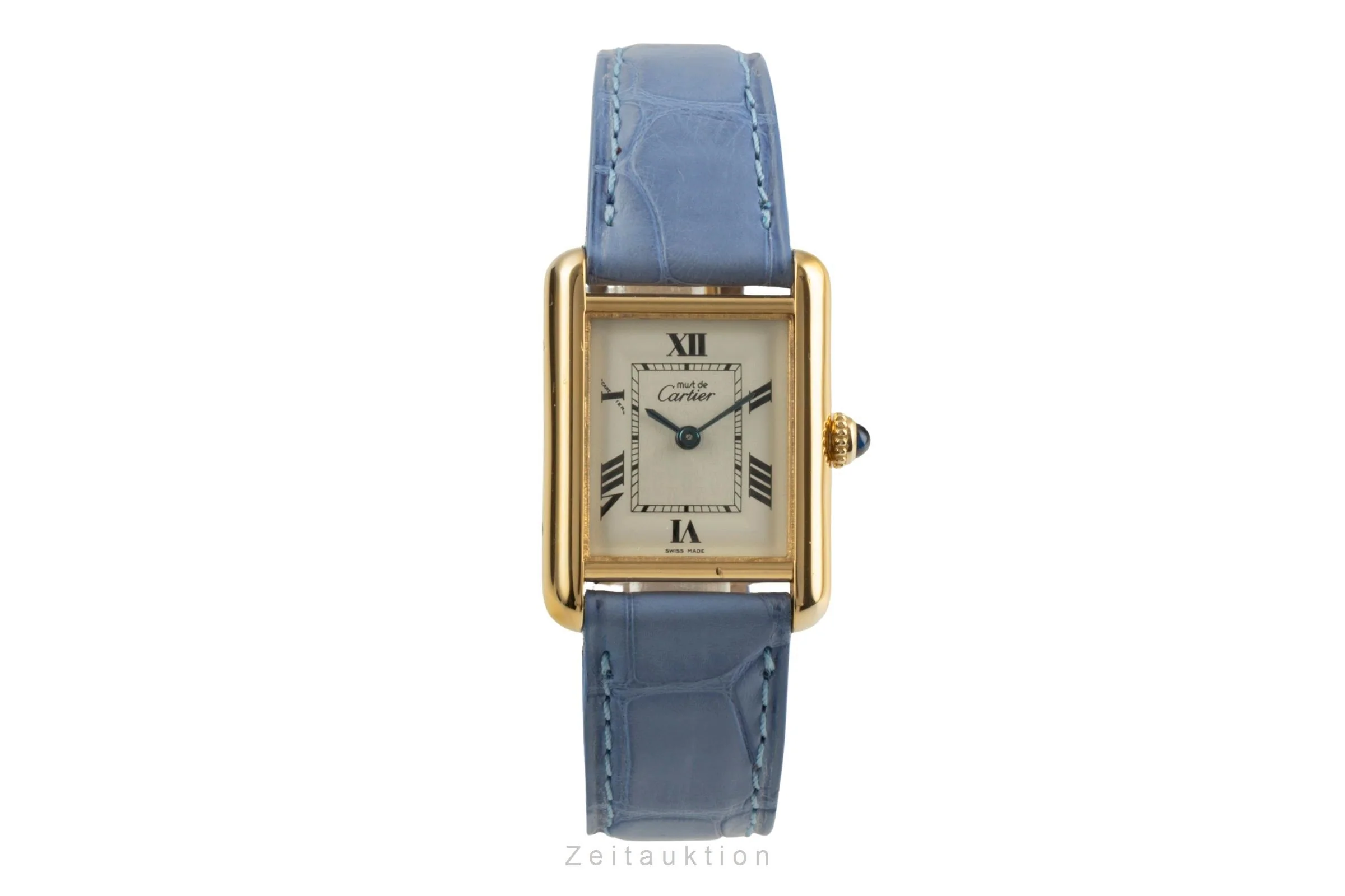 Cartier Tank silver-gilt quartz women's watch W1013654, 2415  [2504125] - Image 5