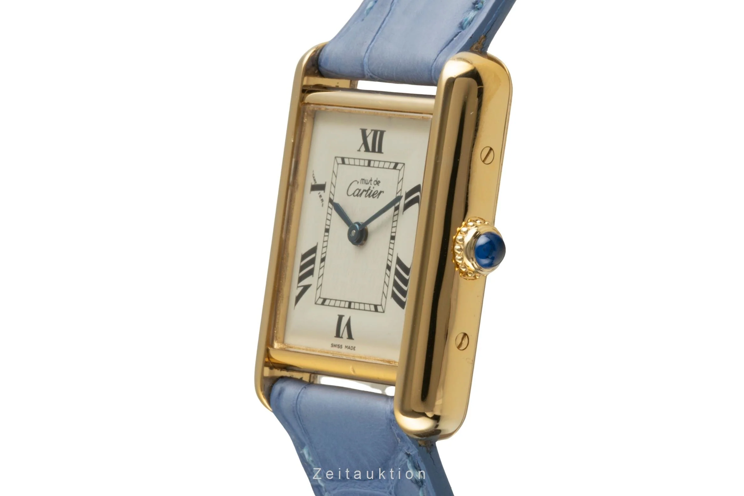 Cartier Tank silver-gilt quartz women's watch W1013654, 2415  [2504125] - Image 7