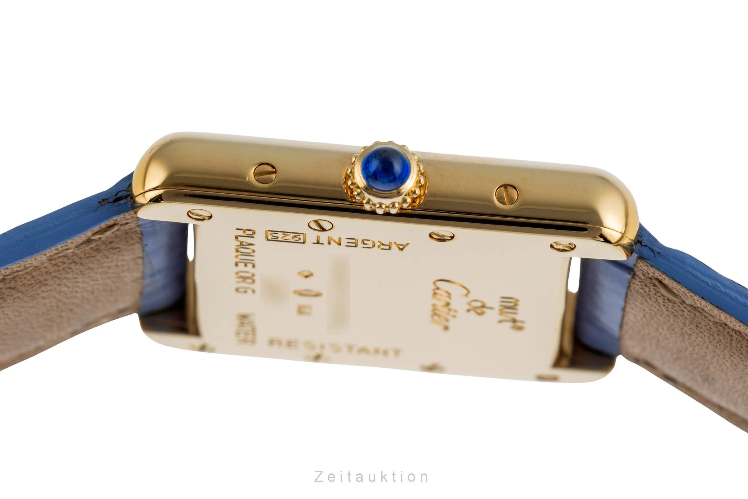 Cartier Tank silver-gilt quartz women's watch W1013654, 2415  [2504825] - Image 12